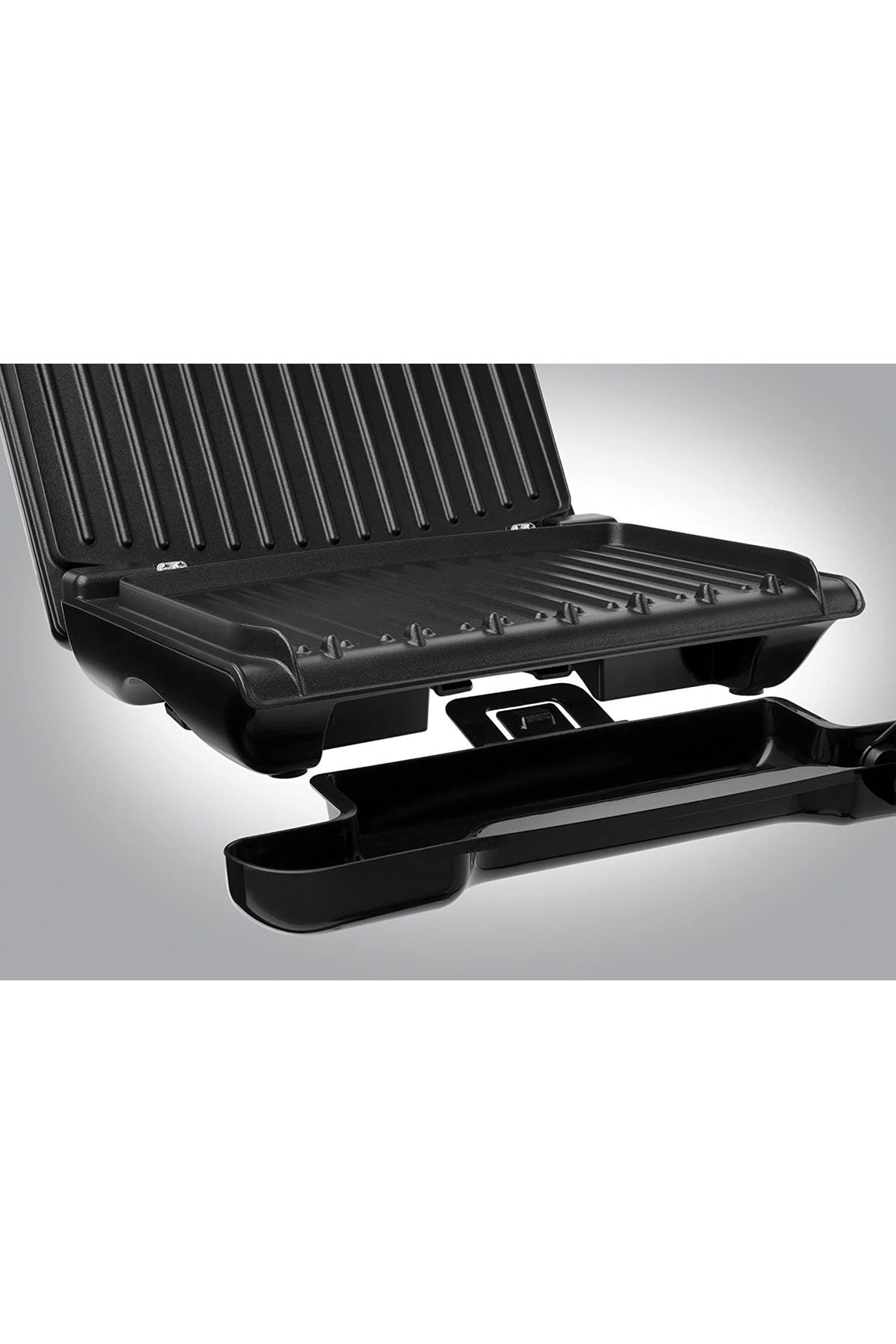 George Foreman-Large Steel Grill Family, Grey 1850W - 25051 6