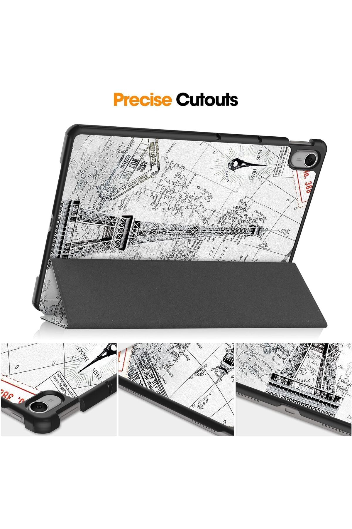 erorex-حافظة eWINNER متوافقة مع جهاز Huawei Pad Slim Tri-Fold Stand الذكي اللوحي/زوايا مشاهدة متعددة 6