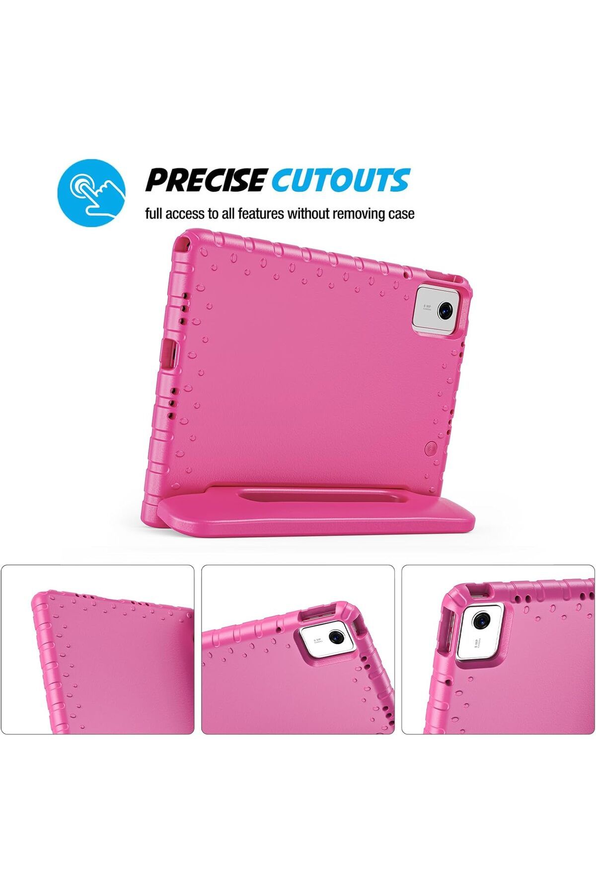 erorex-حافظة ProCase للأطفال لجهاز Lenovo Tab M11 2024 - أرجواني 6
