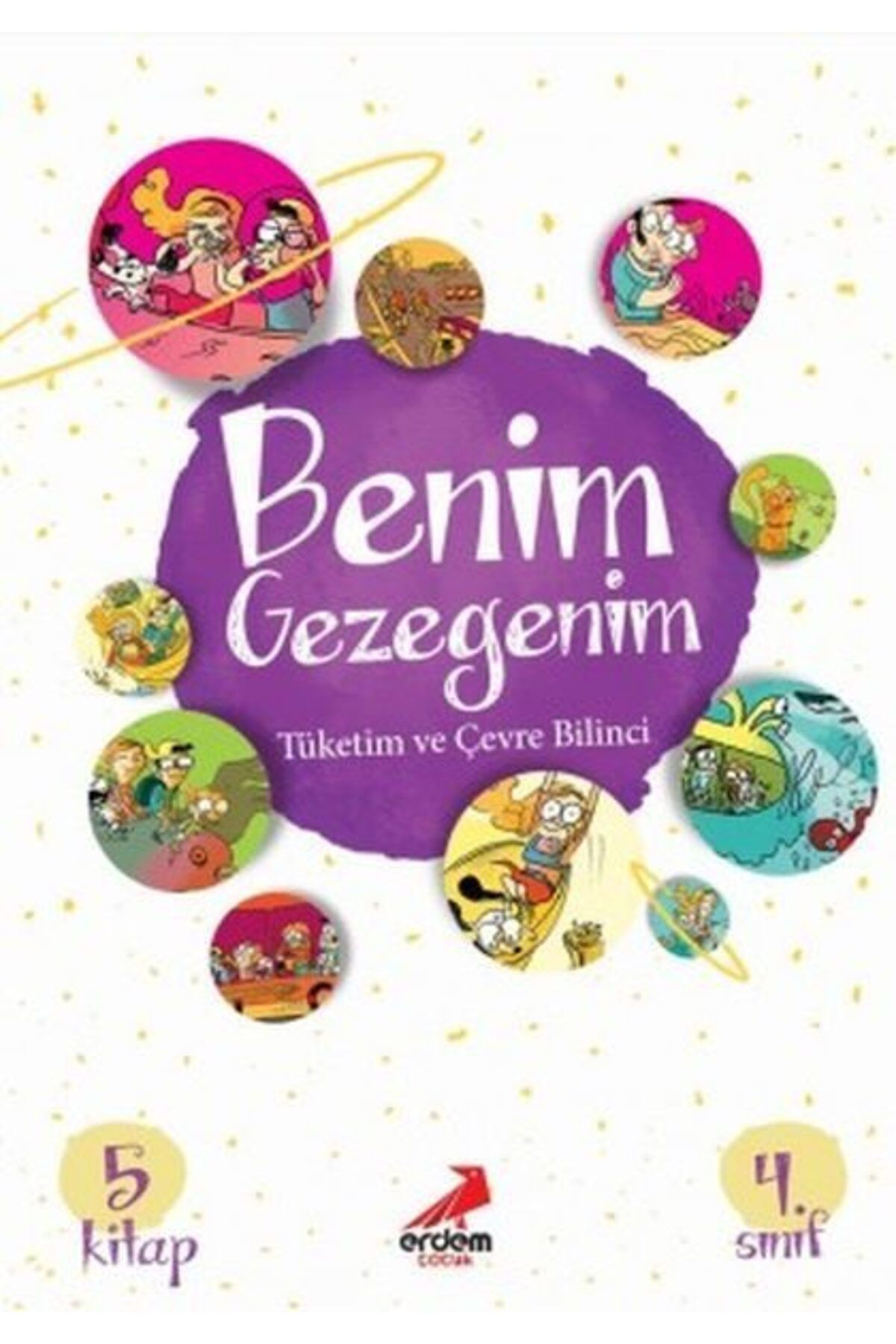 Erdem Yayınları Benim Gezegenim Seti 5 Kitp Takım