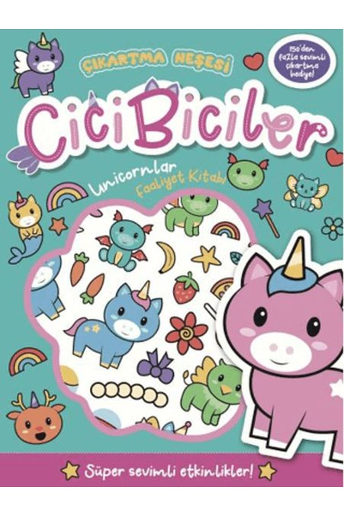 Destek Yayınları Cicibiciler Unicornlar Faaliyet Kitabı