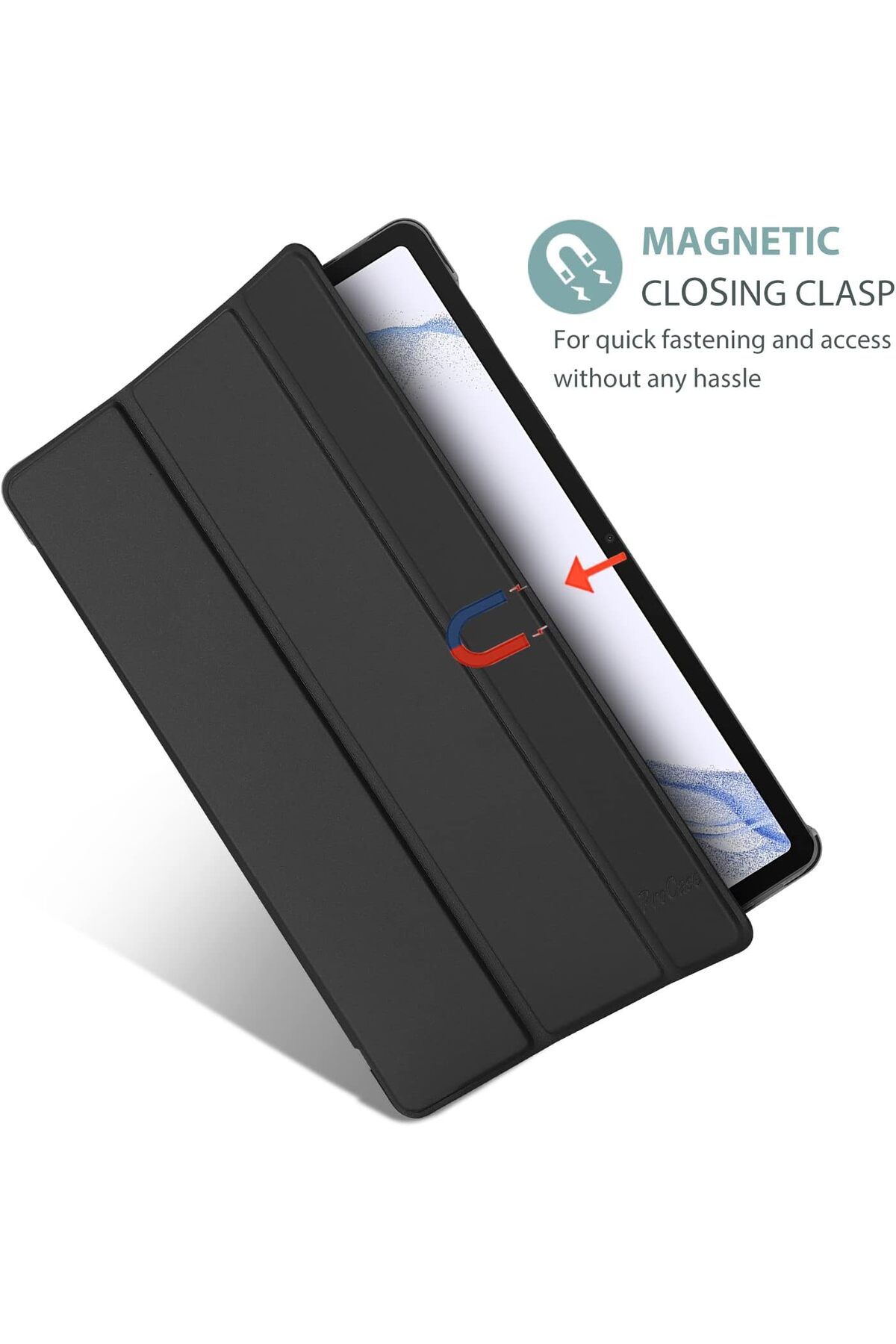 erorex-حافظة ProCase لجهاز Galaxy Tab S8 Plus 2022/ Tab S7 FE 2021/ Tab S7 Plus 2020 مقاس 12.4 بوصة، حافظة واقية 6