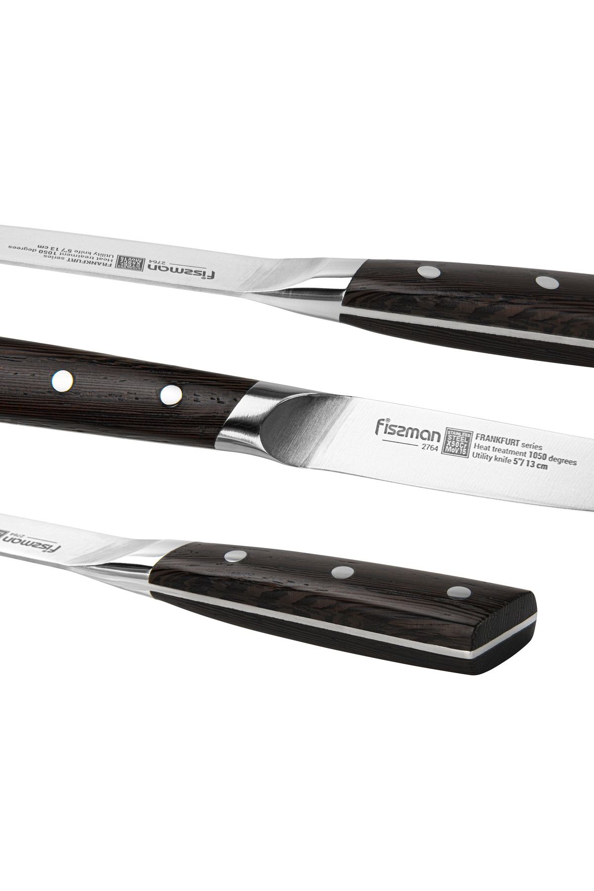 Fissman-5" Utility Knife Frankfruit Sturdy And Elegant Handle, Minimalist Design with Sharp Blade 3
