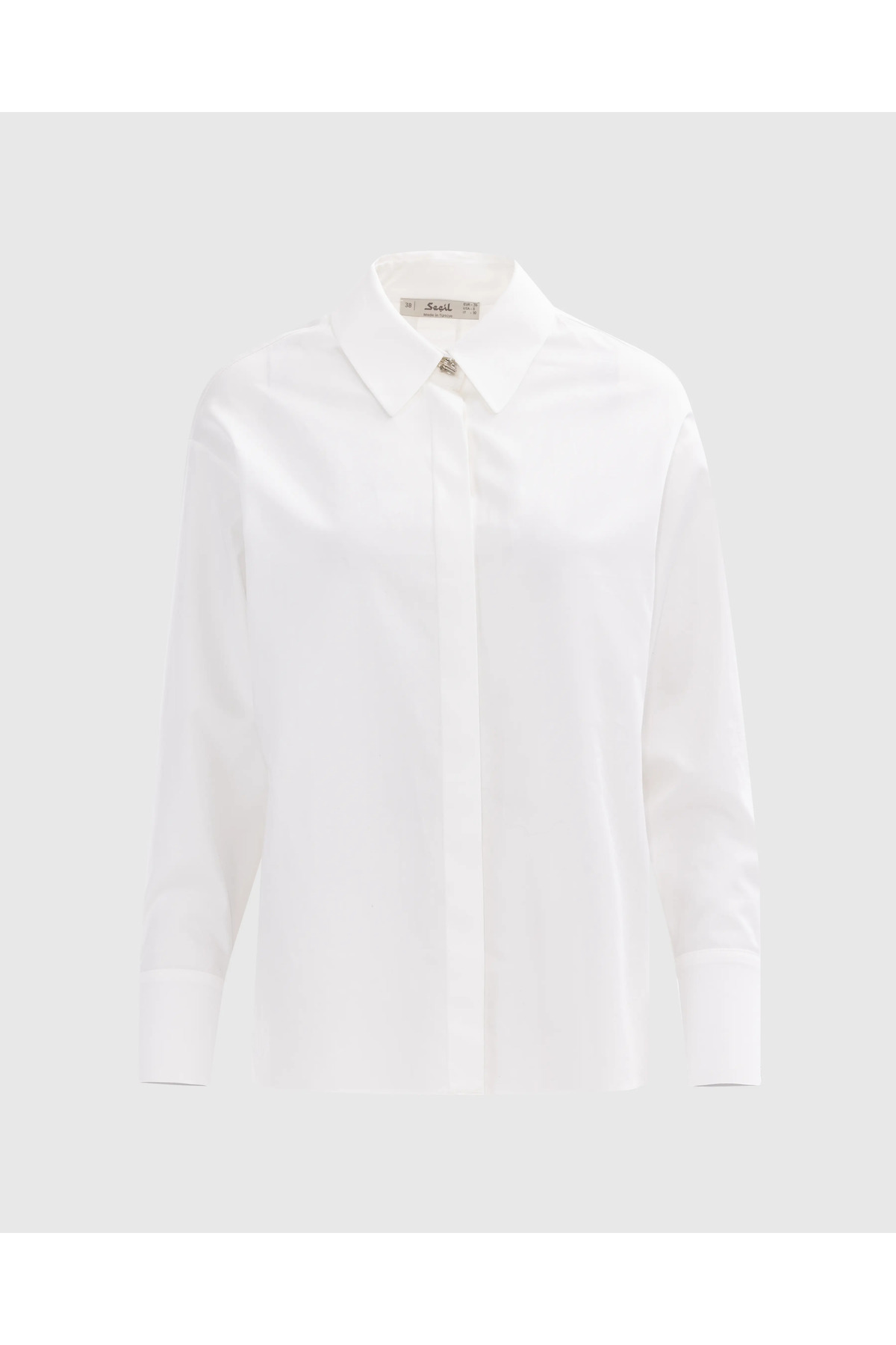 SEÇİL-Long Sleeve Basic Shirt 6