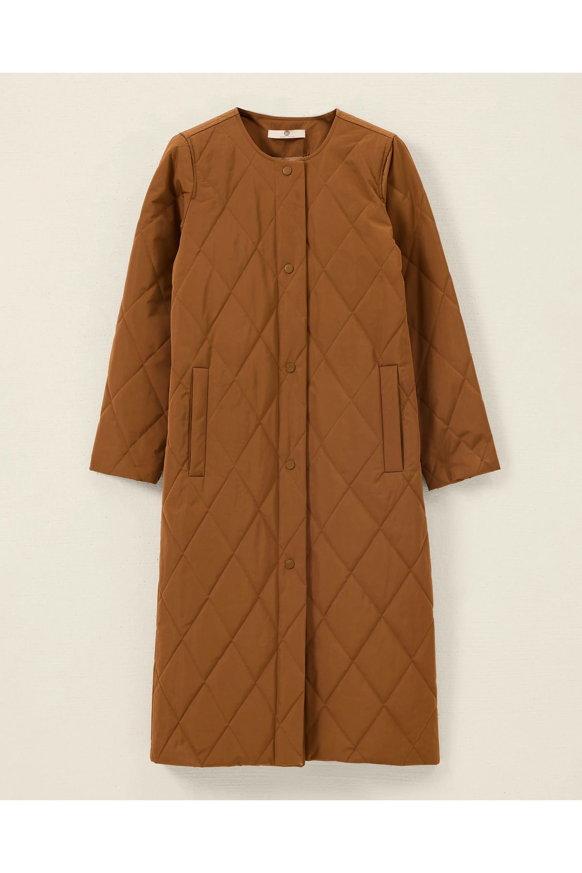SCL-Quilted Anorak Coat with Snap Buttons 5