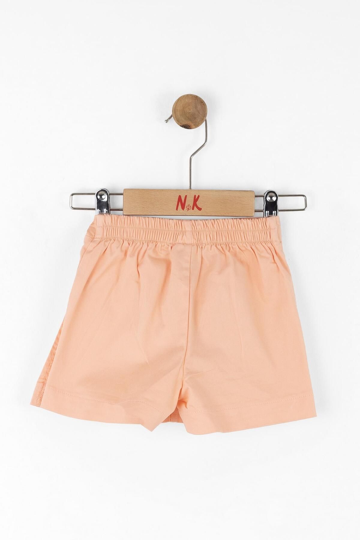 NK-Baby Girl Shorts 1-4 Years Salmon 2