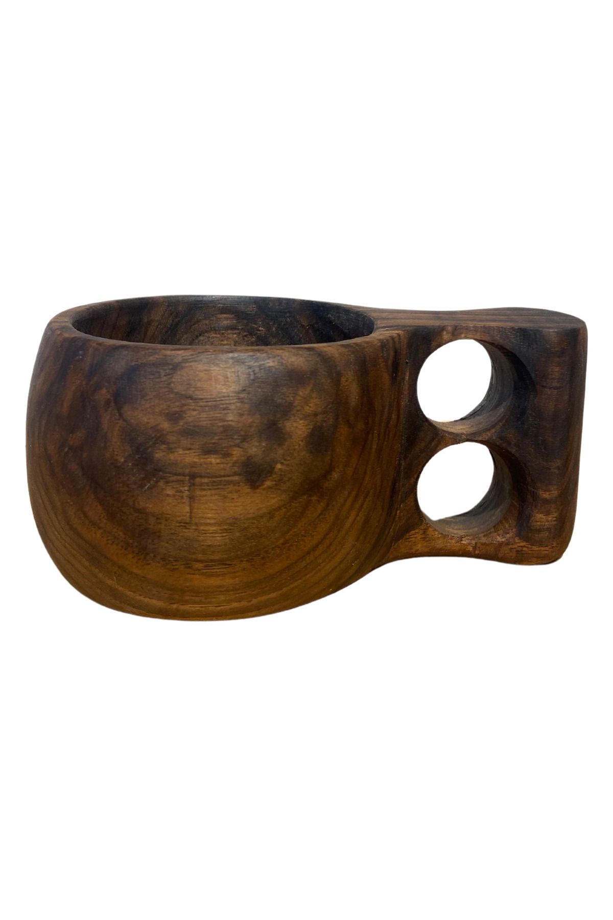 Germenicia-100% Handmade Walnut Wood Kuksa Cup – Model No: 8 1