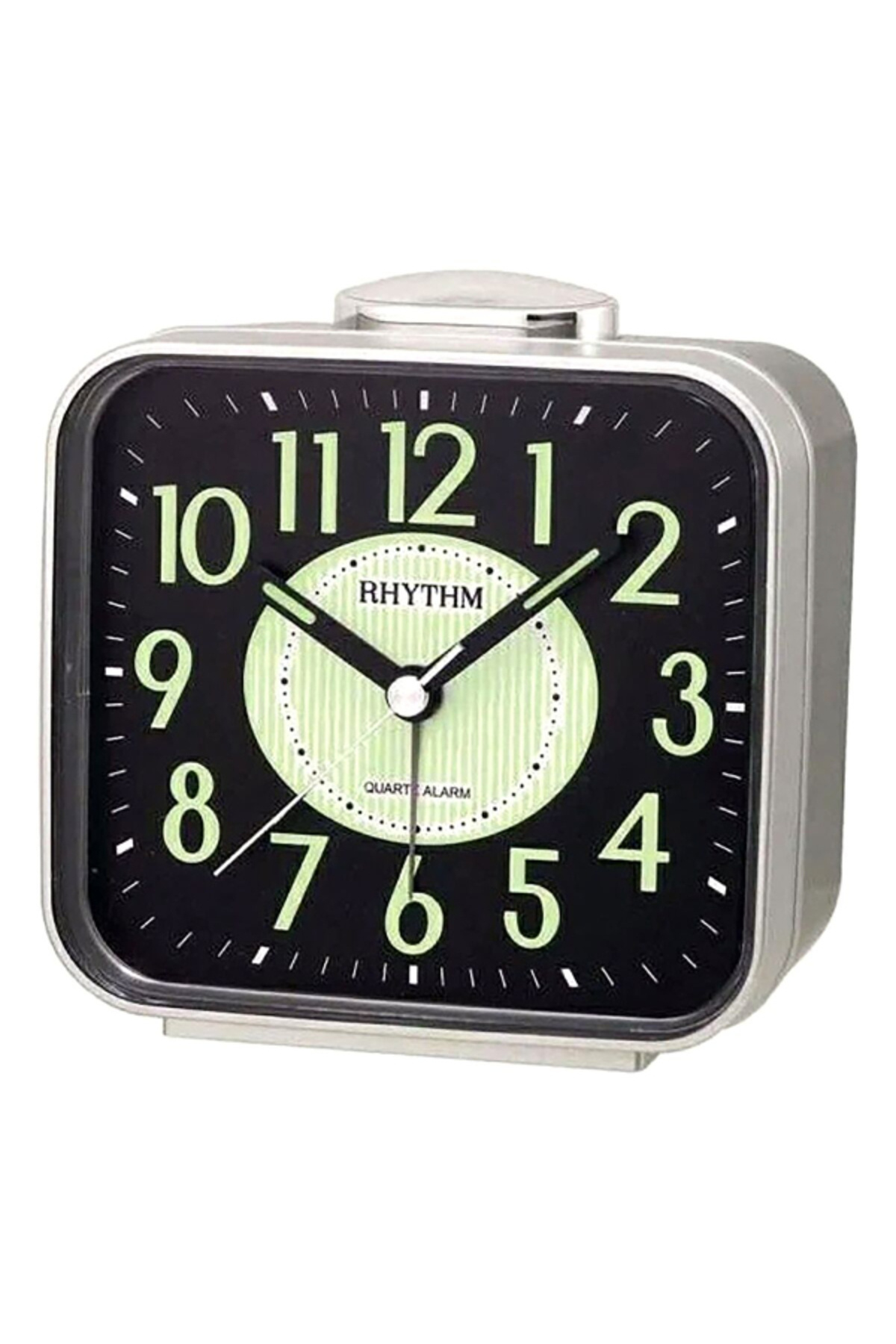 Rhythm-Value Added Glow in the Dark Quartz Analog Beep Alarm Clock 1