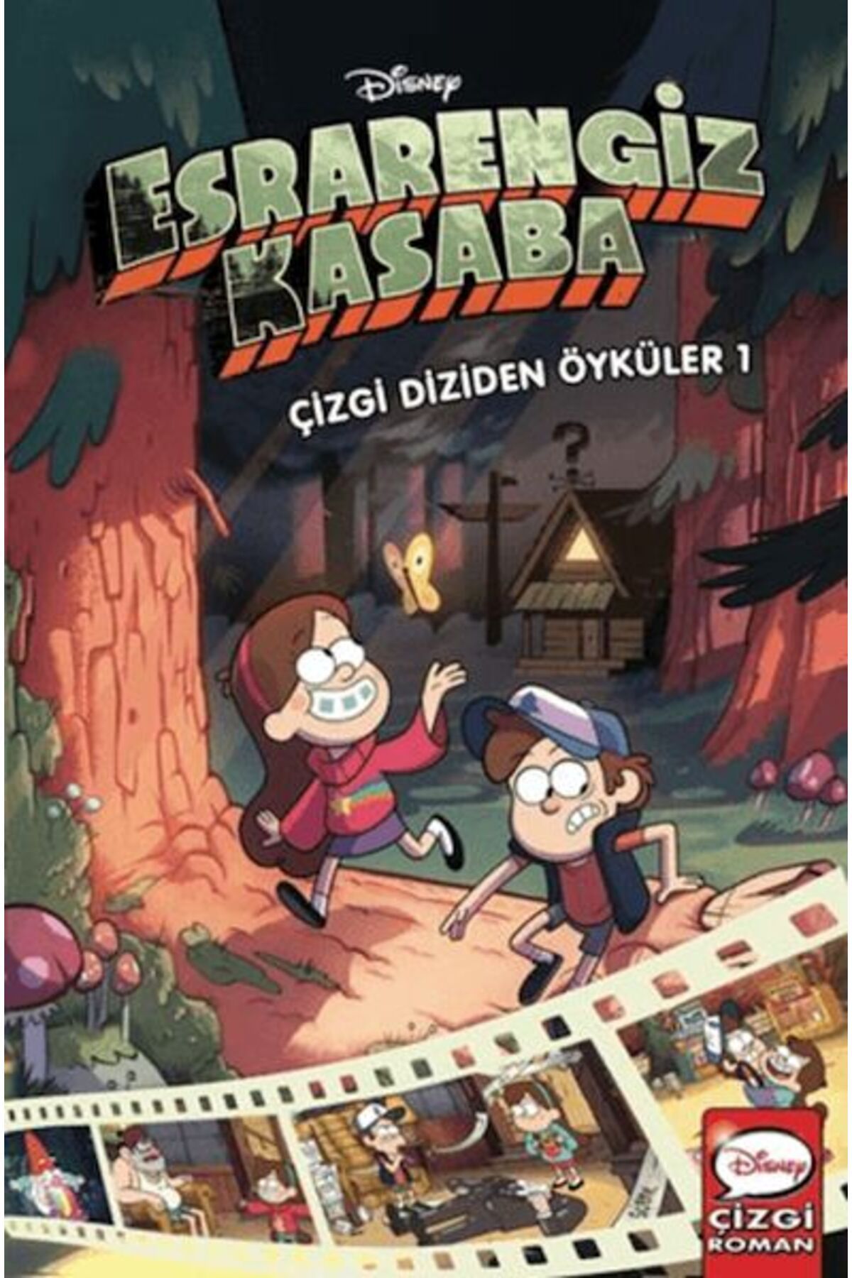 Destek Yayınları Disney Esrarengiz Kasaba Çizgi Diziden Öyküler 1
