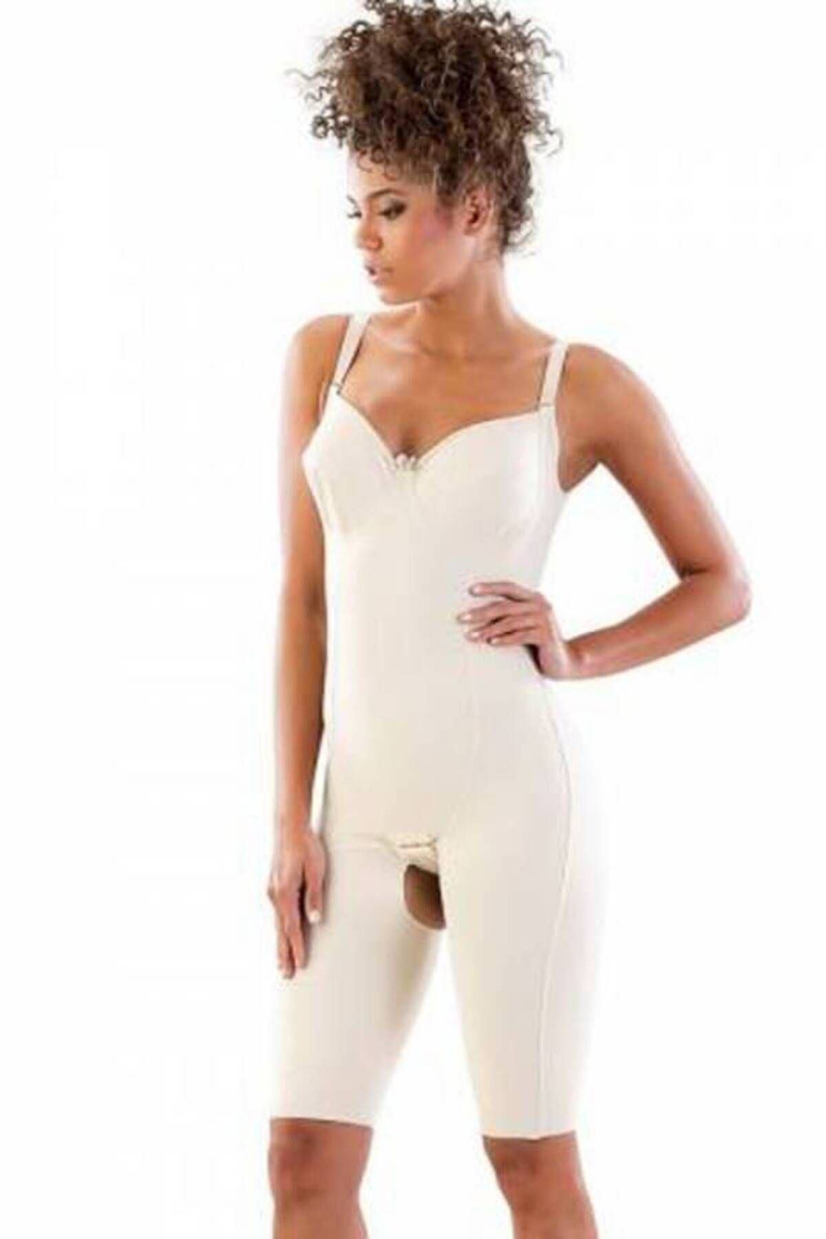 SheyMa Giyim SheyMa stl Emay Toparlayıcı Paçalı Lazer Boy Korse 2822