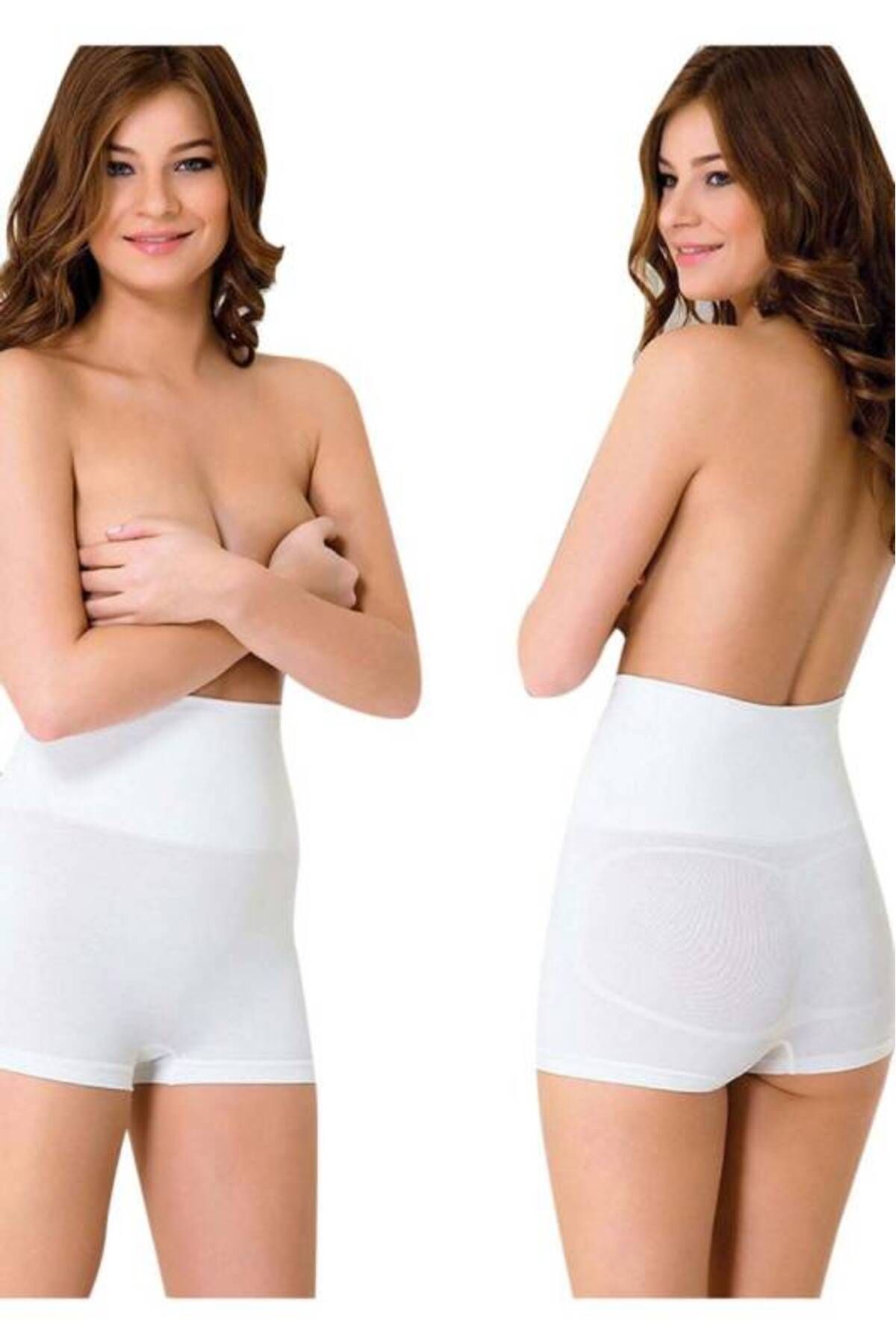 SheyMa Giyim SheyMa stl Emay Dikişsiz Toparlayıcı Çift Kat Boxer 2022