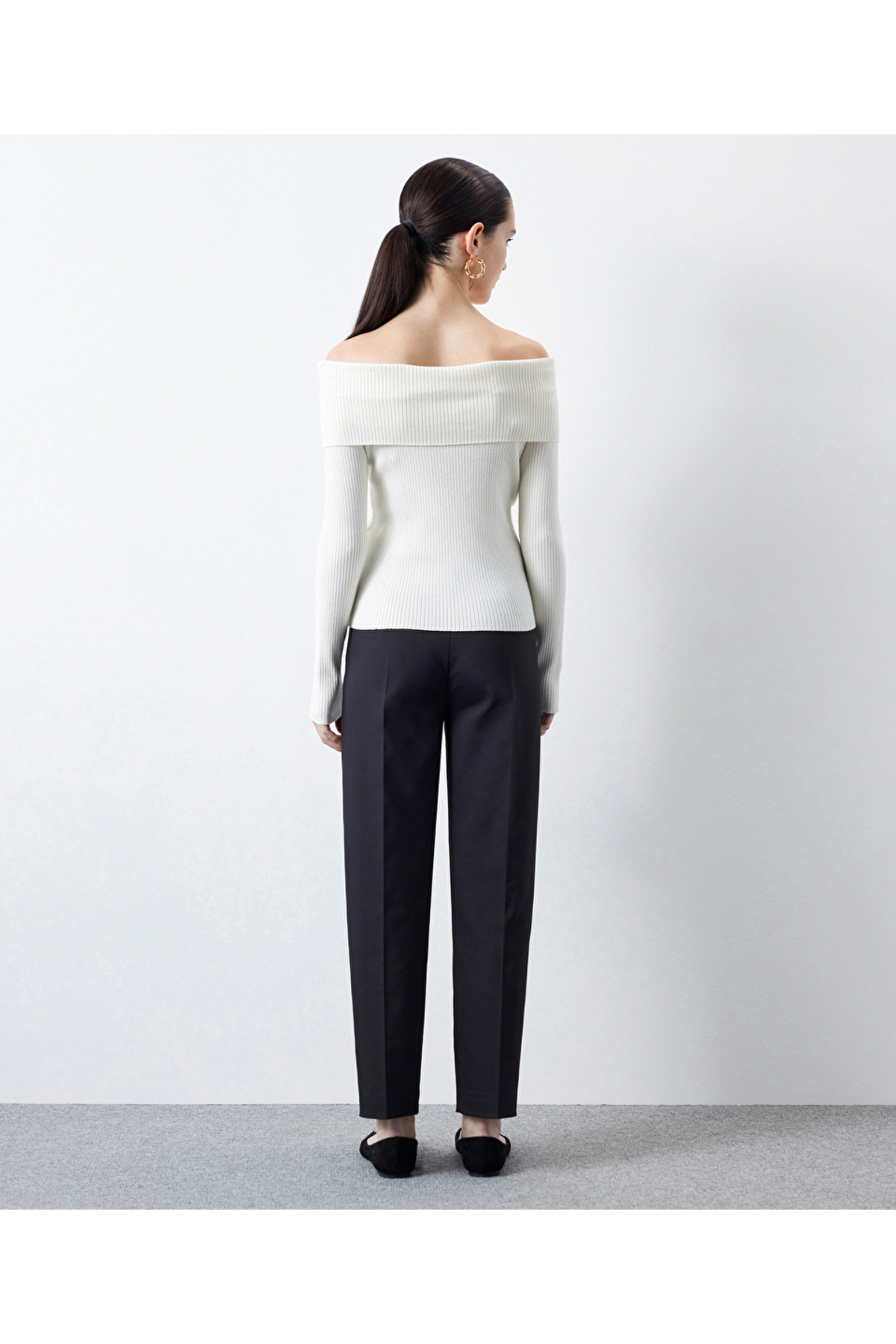 İpekyol-Strickpullover mit U-Boot-Ausschnitt 5