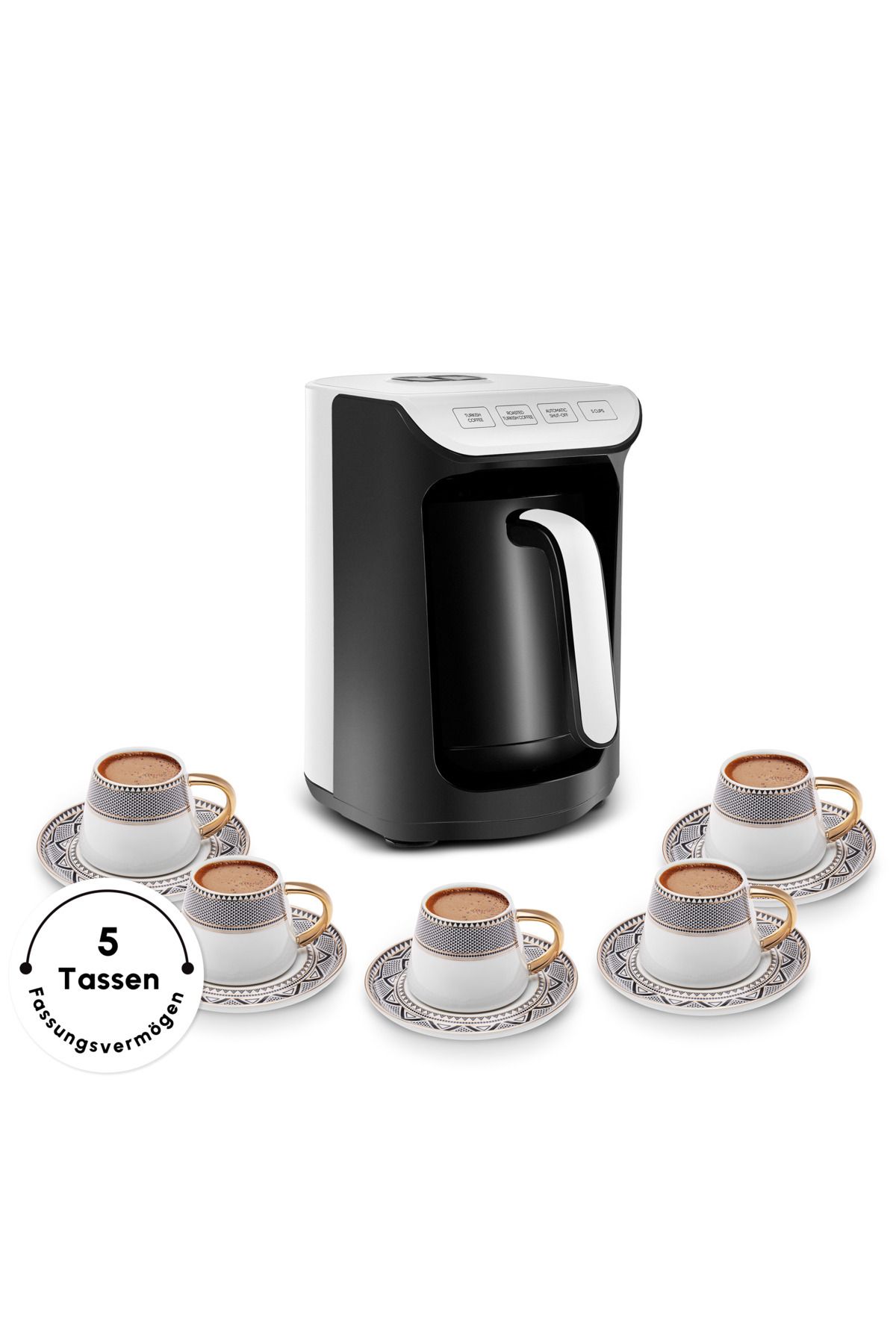 Karaca-Hatır Koz Milchige türkische Kaffeemaschine 5
