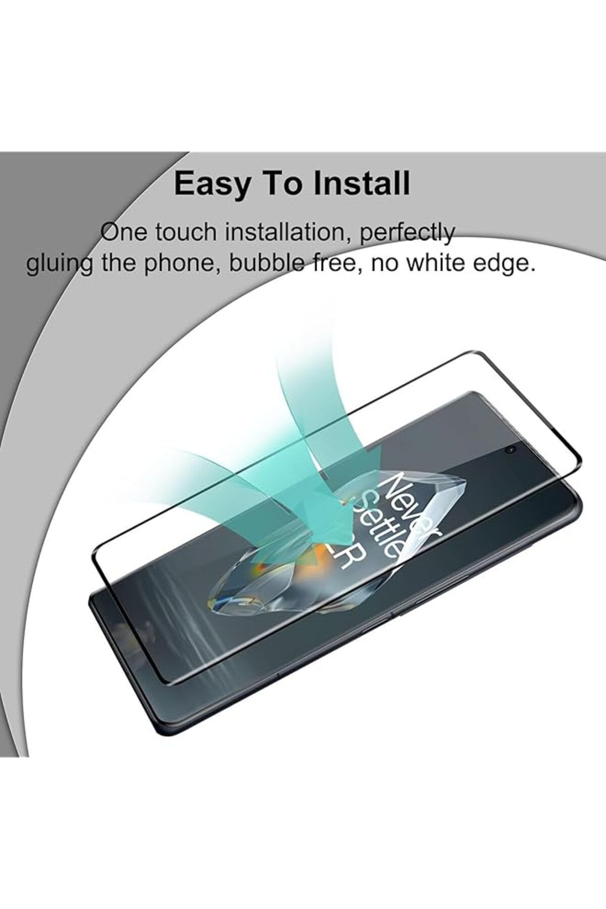 erorex-3 Pack For Oneplus 12R Screen Protector Hd Tempered Glass Film 9H Tempered Glass Screen Replacement 6