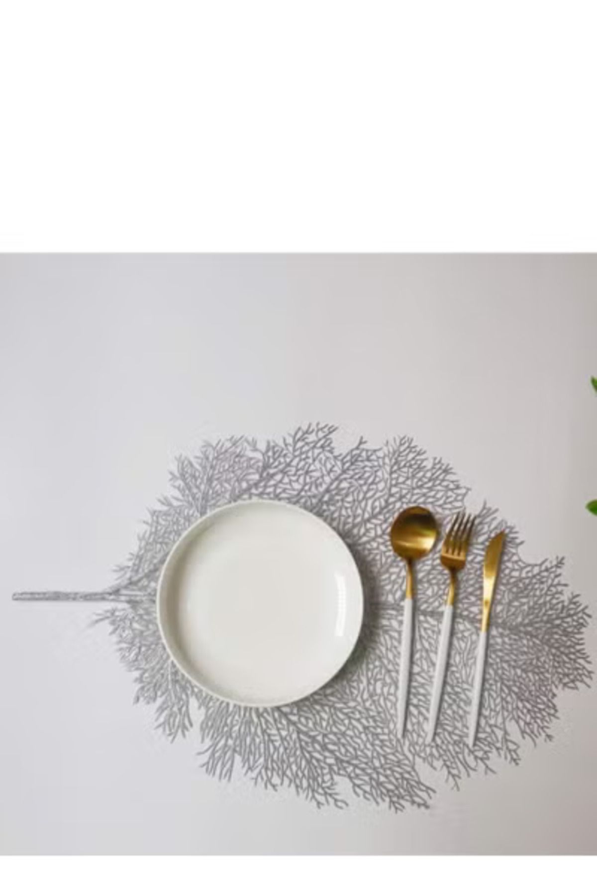 co arma-Silver Leaf Placemat 1