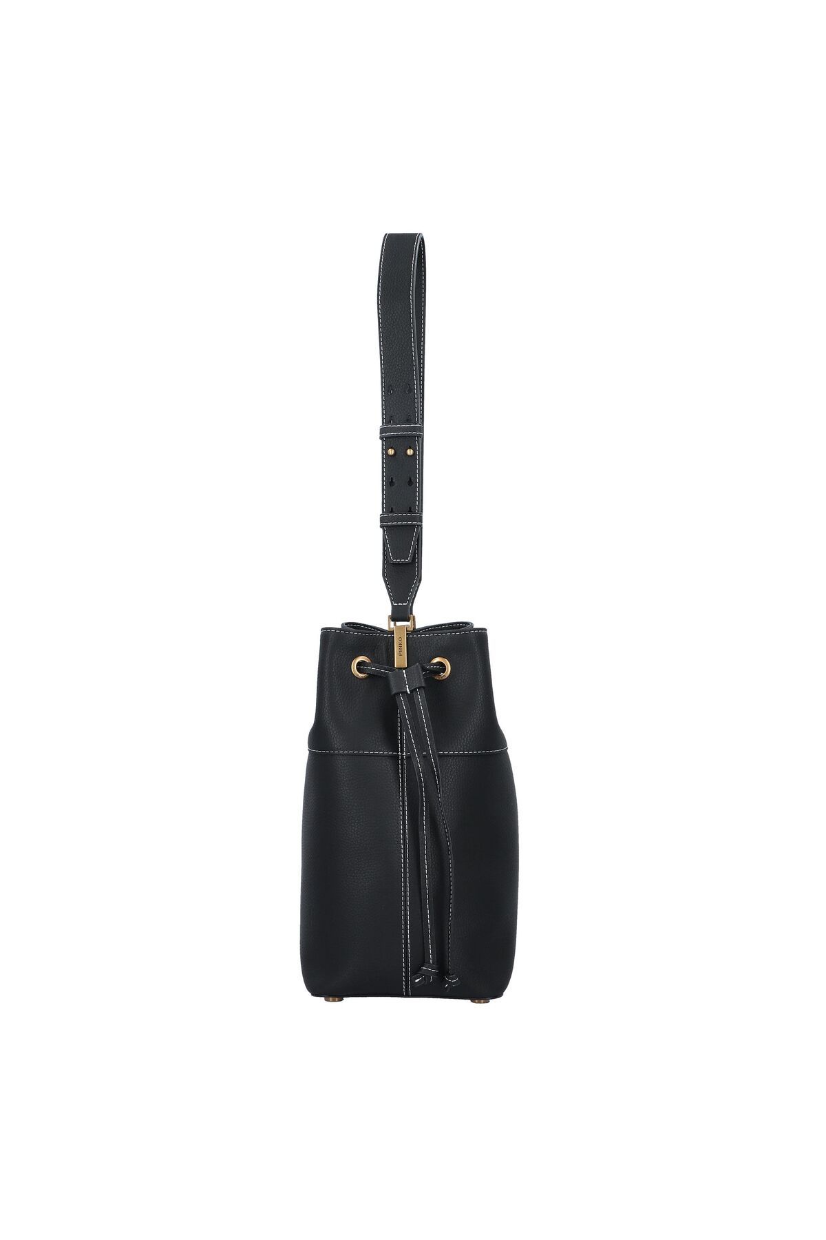PİNKO-Secchiello Schultertasche Leder 25 cm 3
