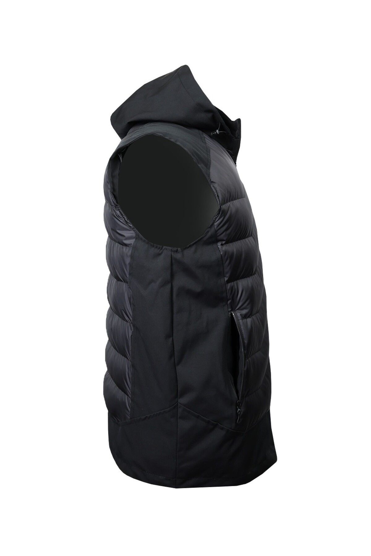 tambattal-Large Size Hooded Padded Memory Vest 5