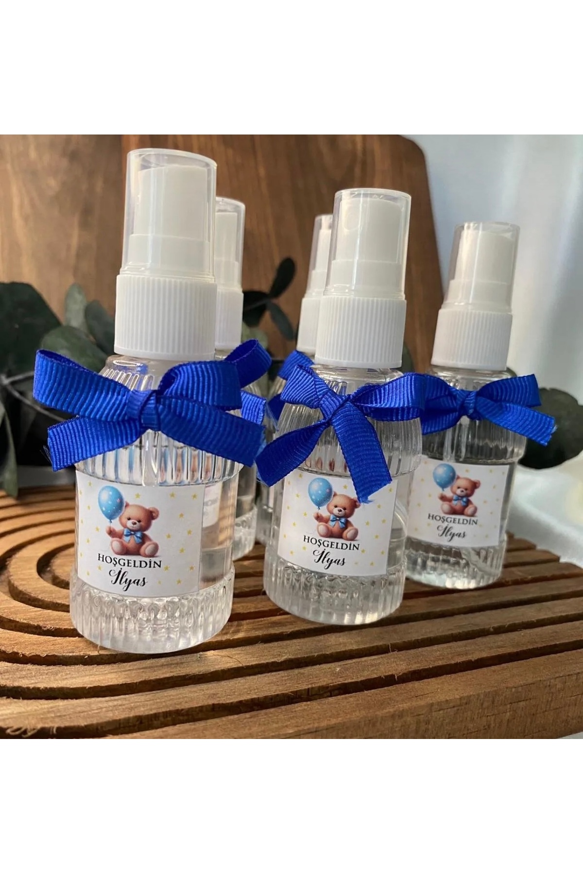 shop Doğum günü, bebek, 6 ay kınası, sünnet hediyelik 10 adet kolonya şişesi (BOŞ ŞİŞE 50cc) fotoğrafı 3 (önizleme)
