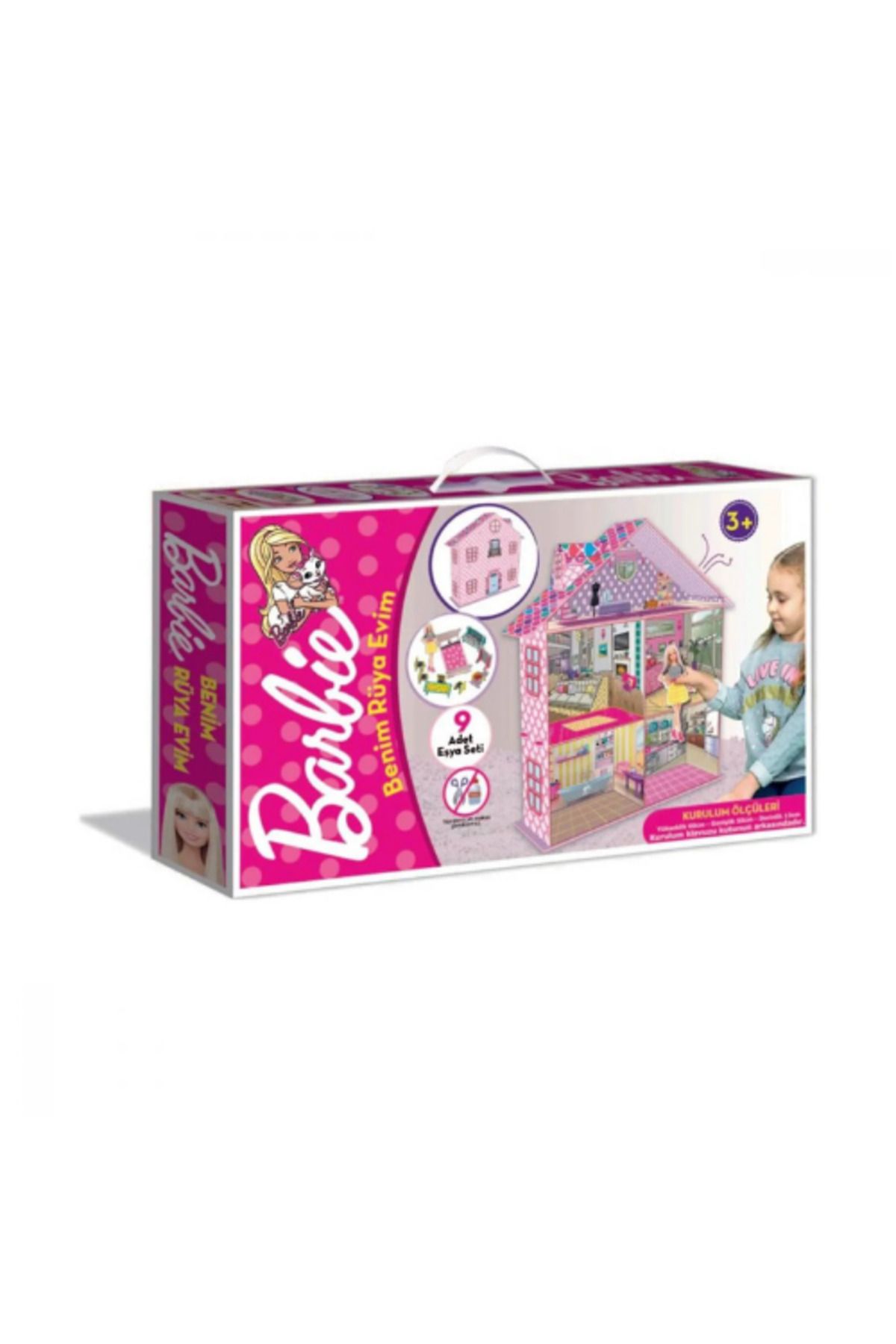Easy Tedarik Barbie Benim Rüya Evim Evcilik Oyun Seti