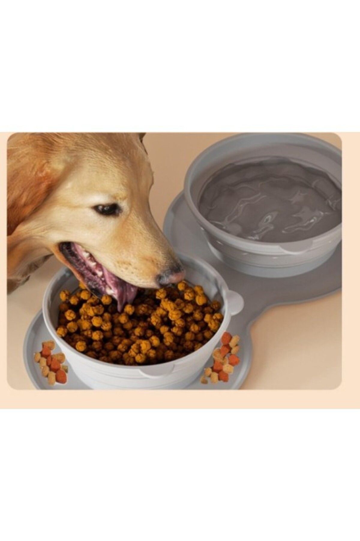 PEGY-Mikopet Foldable Double Food and Water Bowl 4