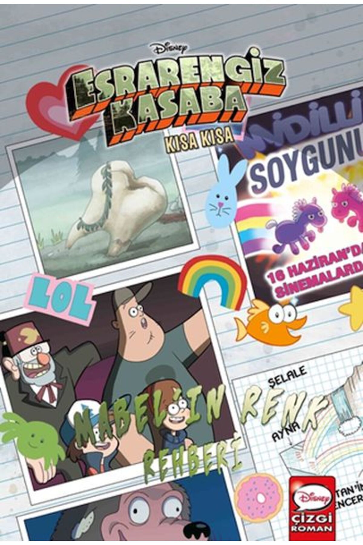 Beta Kids Yayınları Dısney Esrarengiz Kasaba Kısa Kısa Mabel’In Renk Rehberi