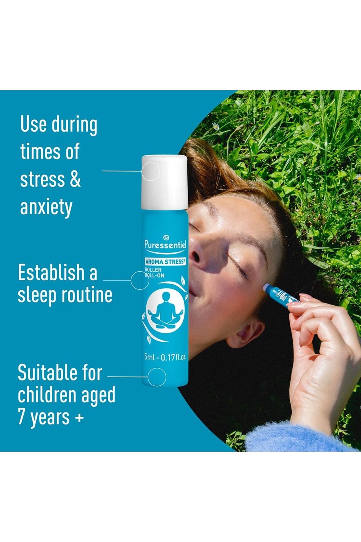 Puressentiel-Stress Roll-On With 12 Essential Oils - To Soothes Mind & Relaxation | 5Ml 3