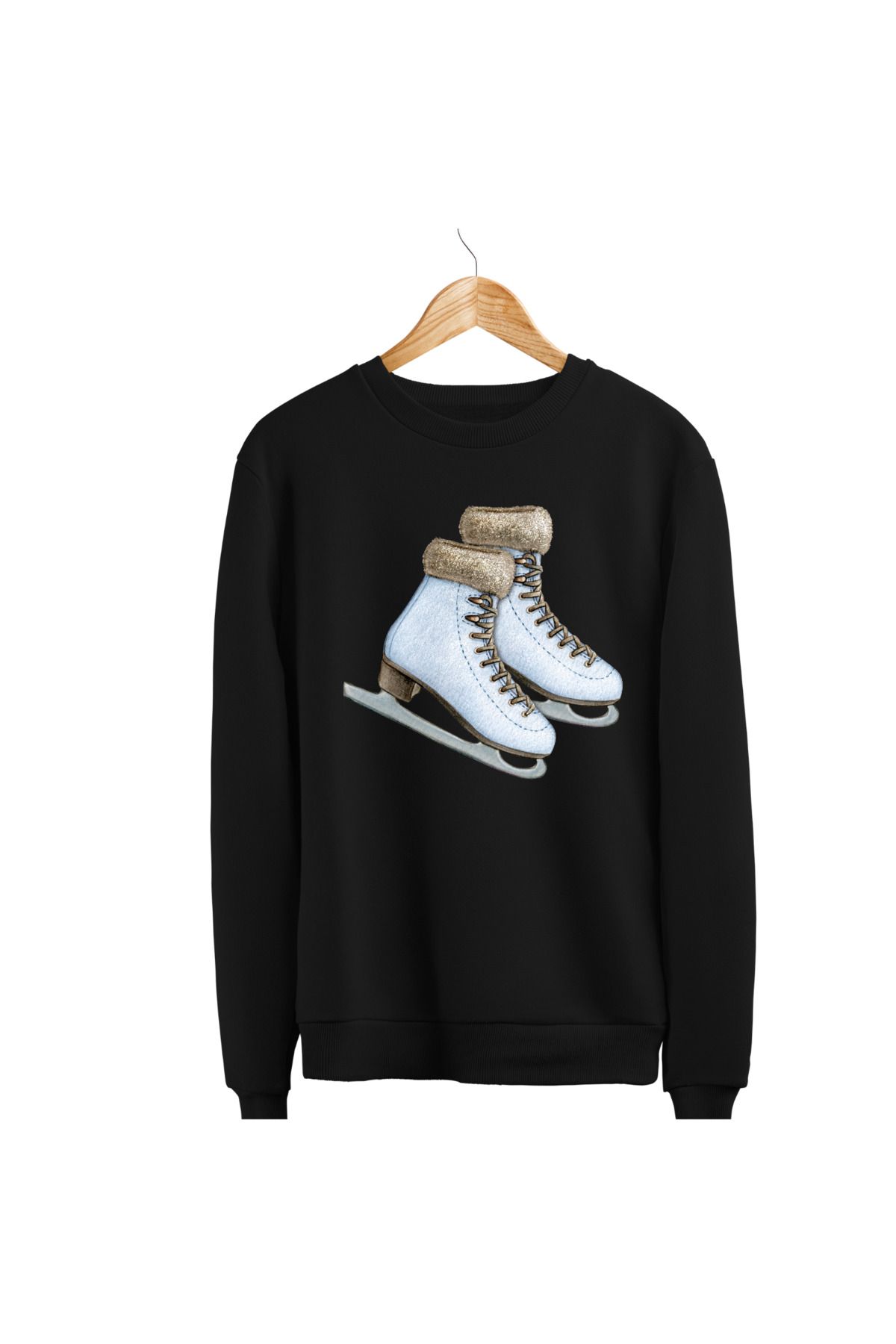 Ada Tasarım-Ice Skating - Skiing Special Design Print Sweatshirt 1