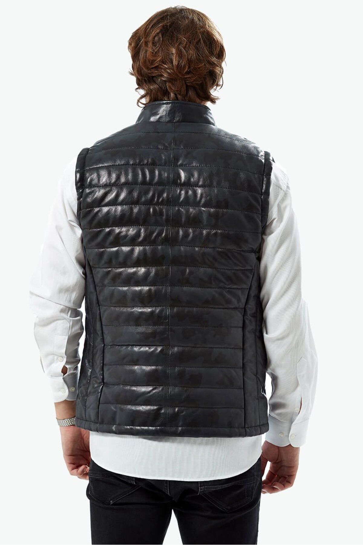 Deriza-Double Sided Puffer Vest Black 4