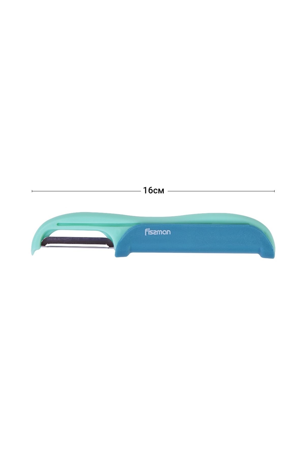 Fissman-P-Shape Peeler with 2 Blades Non-Slip Handle for Fruits, Vegetable, Mint 2