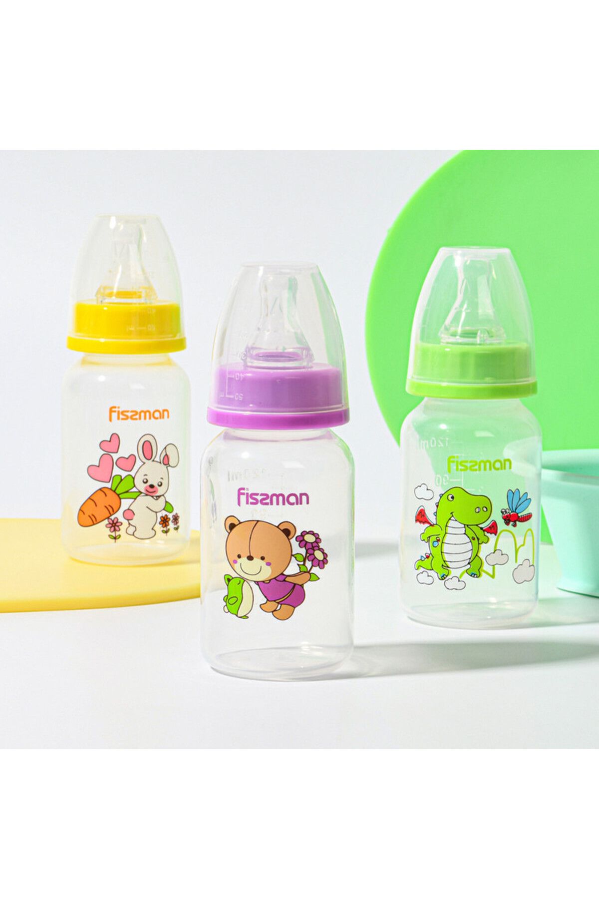 Fissman-Feeding Bottle With Compatible Design 120ml 5