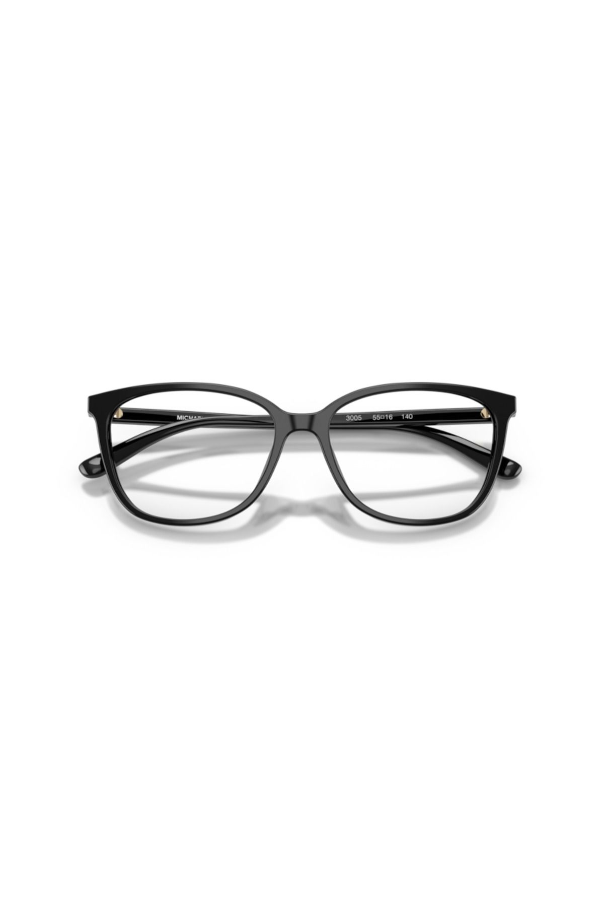 Michael Kors-Woman Square Eyeglasses- Mk 4067u - Lense Size:55mm - Black 5