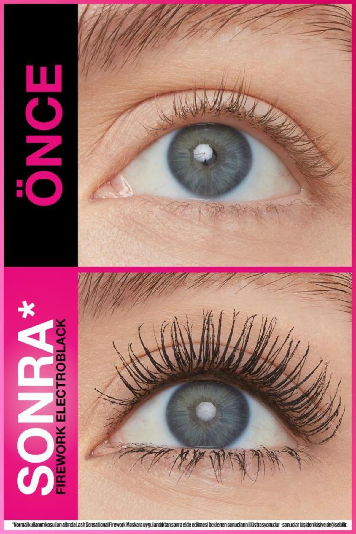 Lash Sensational Firework Elektro Siyah Maskara — مشکی FIREWORKMASKARA — تصویر 3 از 8