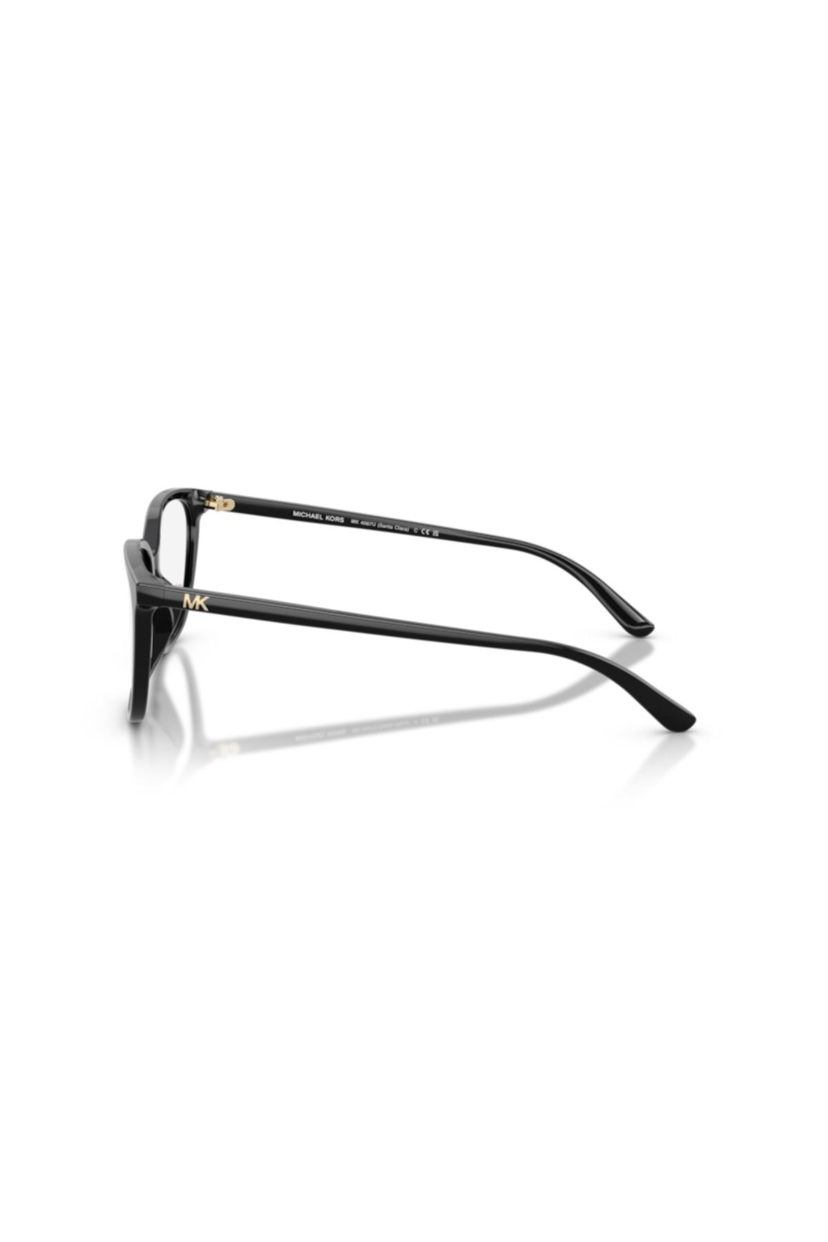 Michael Kors-Woman Square Eyeglasses- Mk 4067u - Lense Size:55mm - Black 2