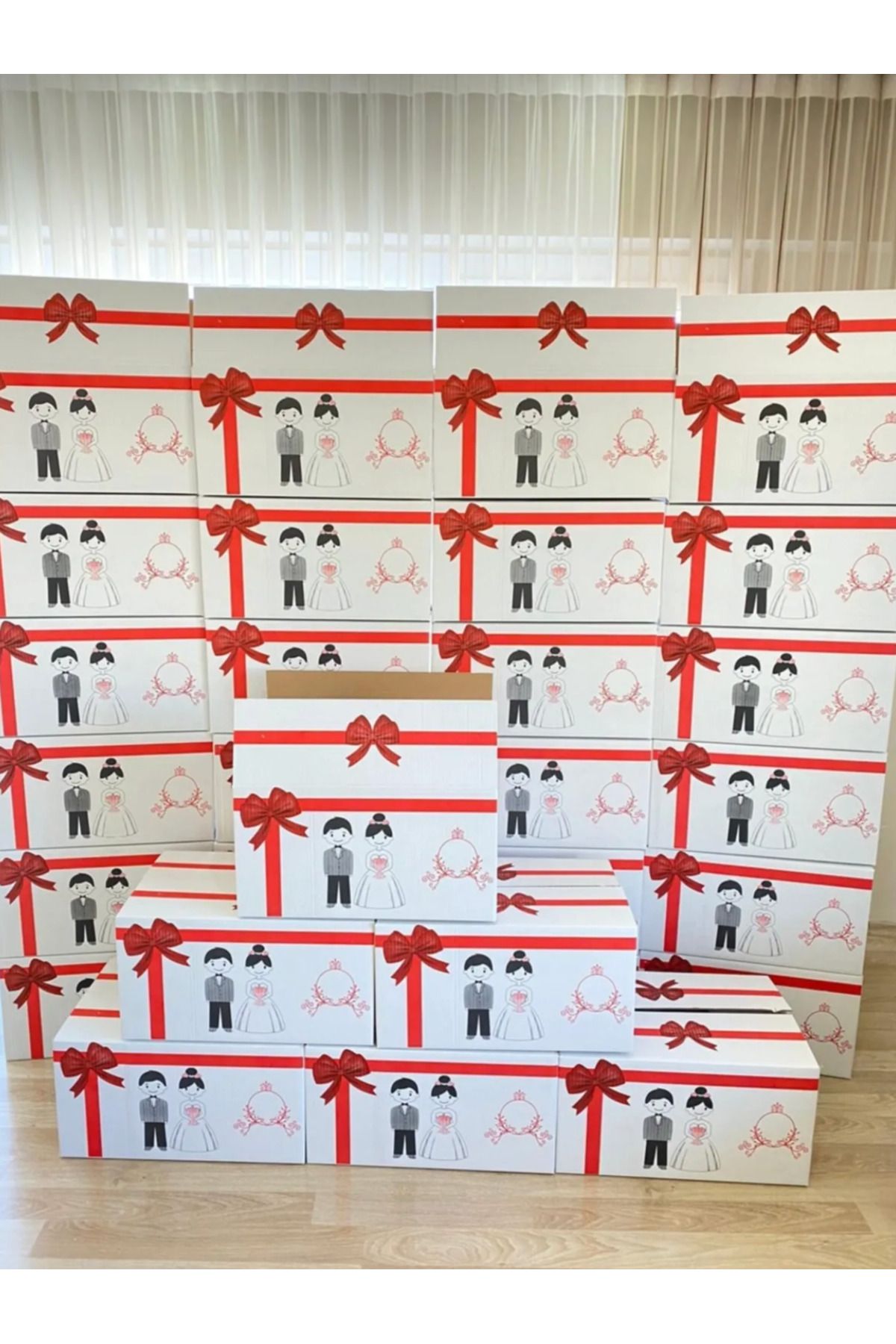 Veliday 15 Adet Çeyiz Kolisi En Kalın-  60x38x30 Cm Büyük Ve Sağlam