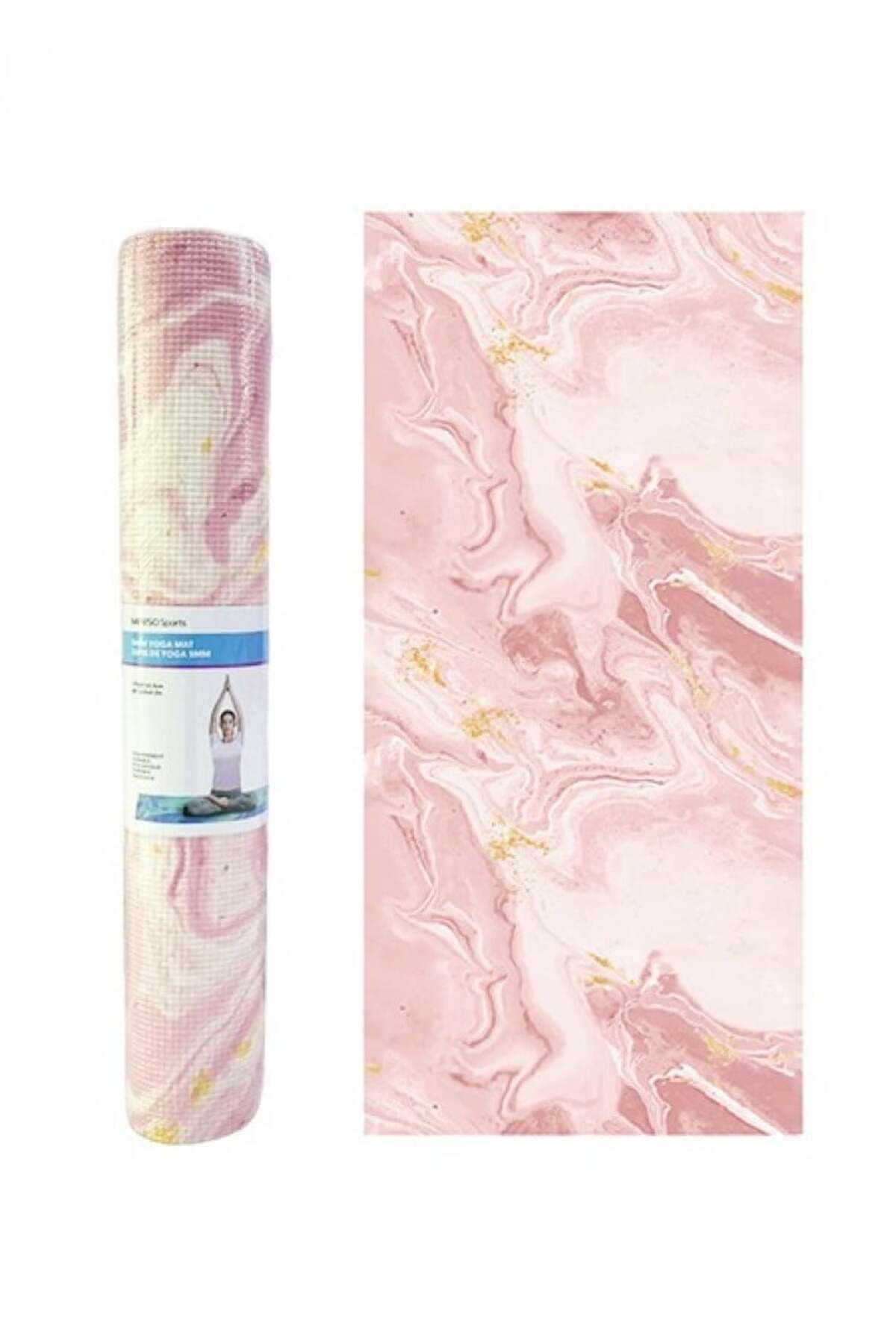 Miniso-Yoga Mat 5mm - Pink 1