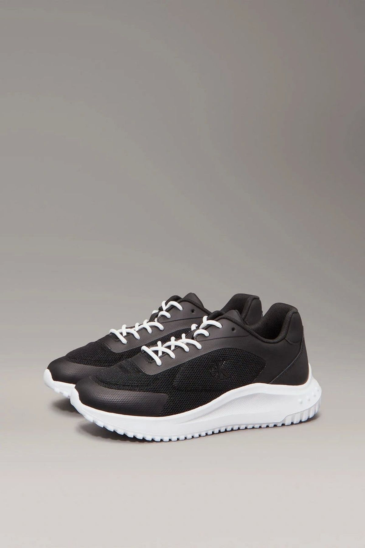 Calvin Klein-Men's Black Sneakers with Logo 3