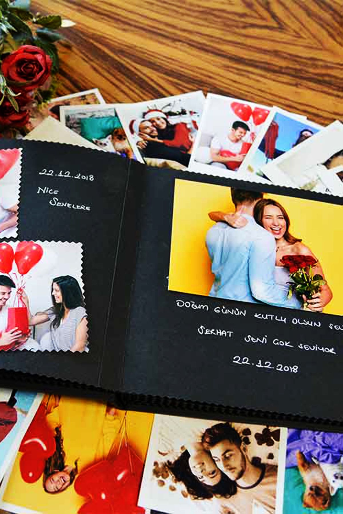 yhfoto-4 Pieces Album - Memory Book - DIY Album * Sticker * Gel Pen 4