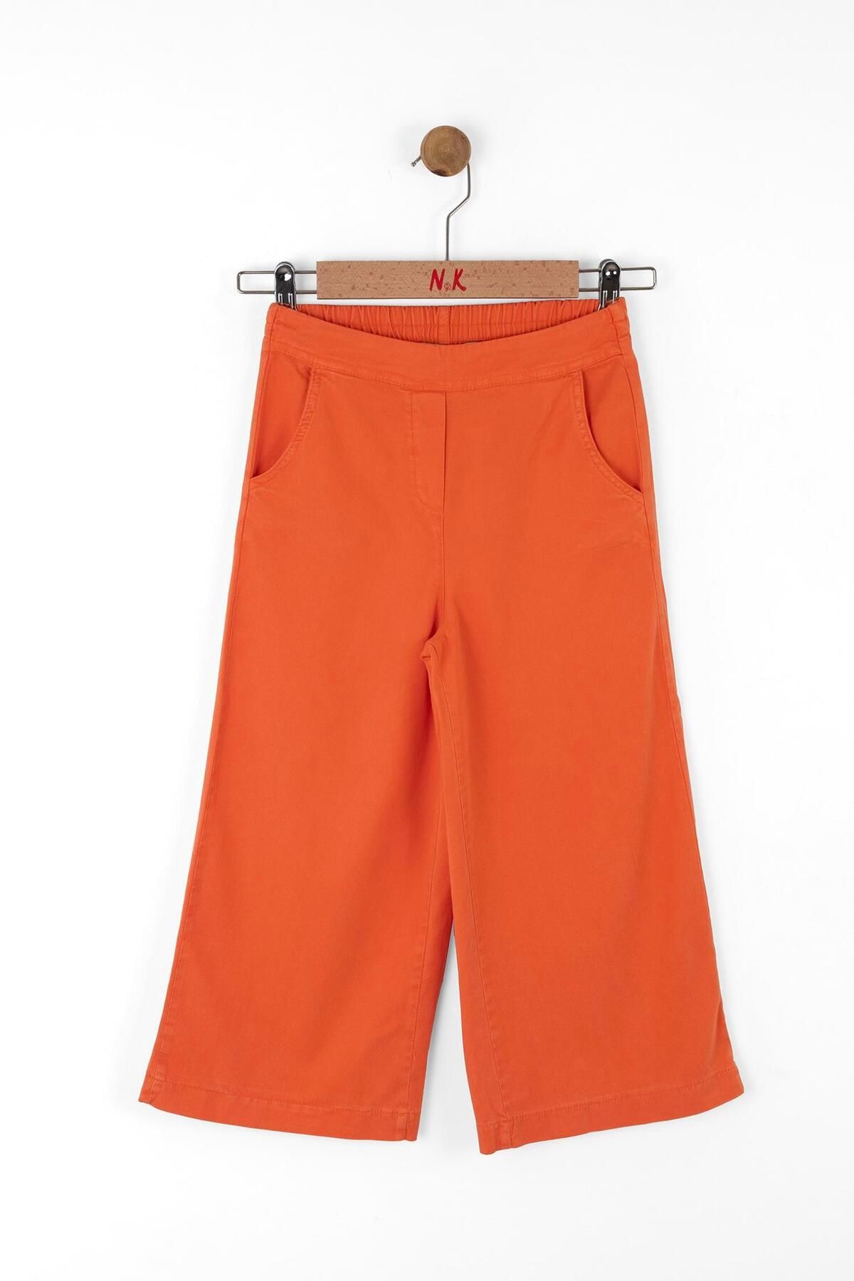 NK-Girl Mandarin Pantaloni Gives the Shape of the Breakability of the Coral 4-8 Years 1