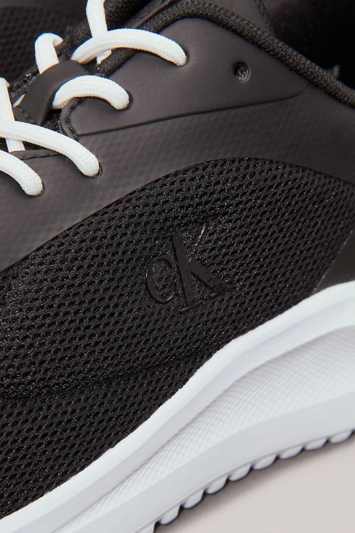 Calvin Klein-Men's Black Sneakers with Logo 7