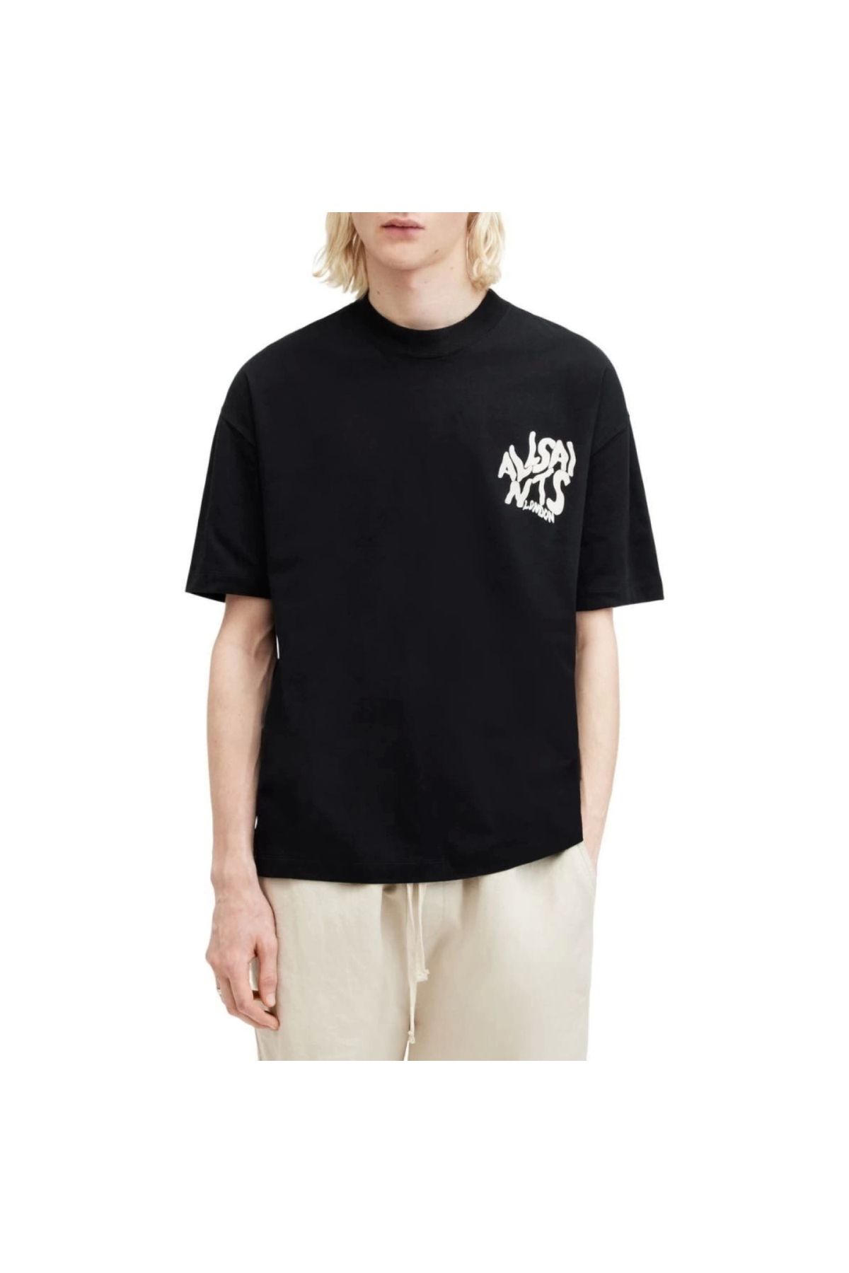 Narnuga Erkek Baskılı Oversize Tshirt
