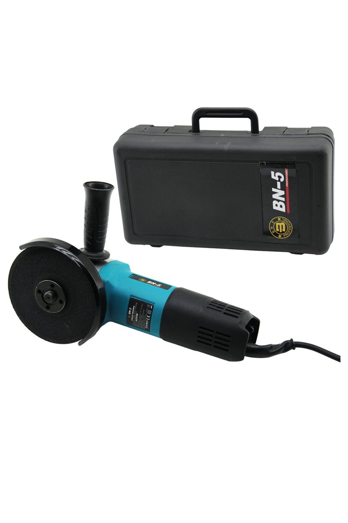 OEM ANGEL GRINDER SPRAL TAŞLAMA - POLİSAJ ZIMPARA 1200W 125MM - 11000RPM BN-118 (5024)