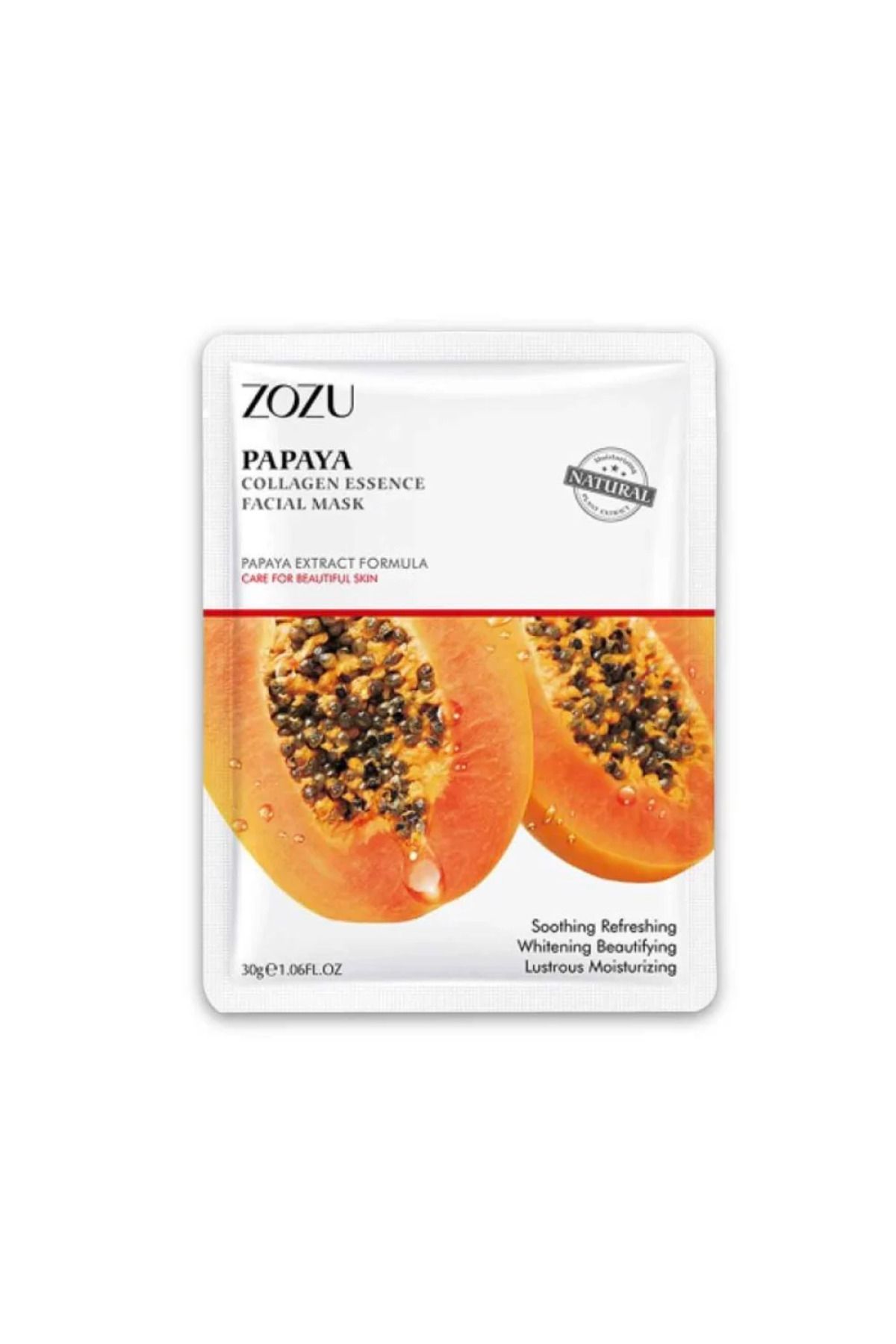 ZOZU-ZOZO Papaya Face Mask 1