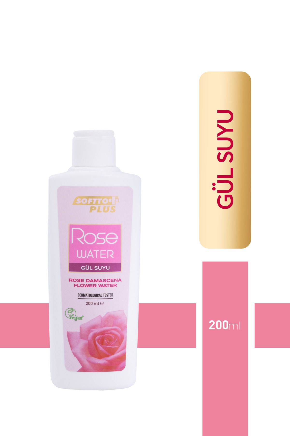 سرم پوست آب گلاب 200 میل اورجینال Softto Plus