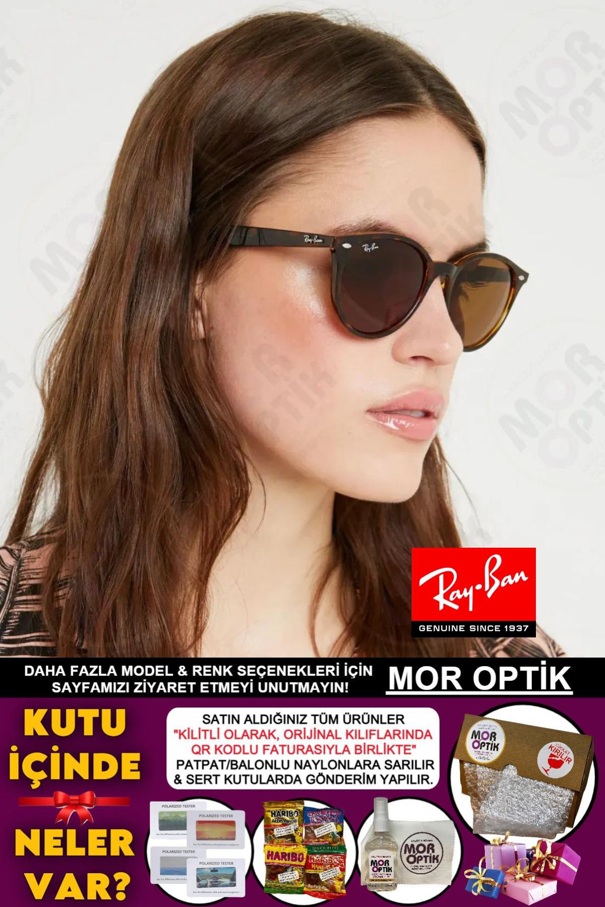 عینک آفتابی ری بن 000RB4305710/7353HNXXX