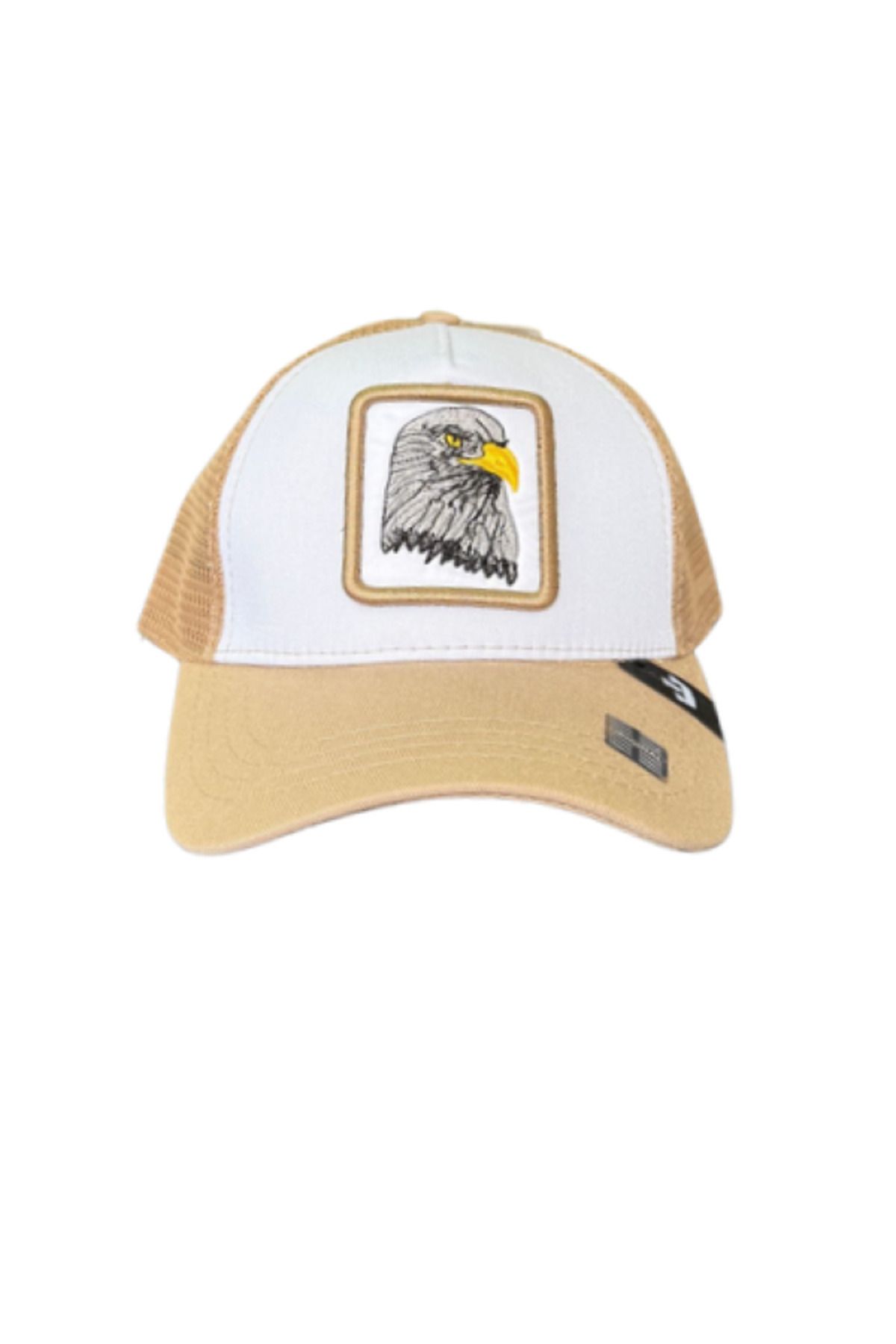 Mihos-Brown Eagle Hat with Animal Figure 1