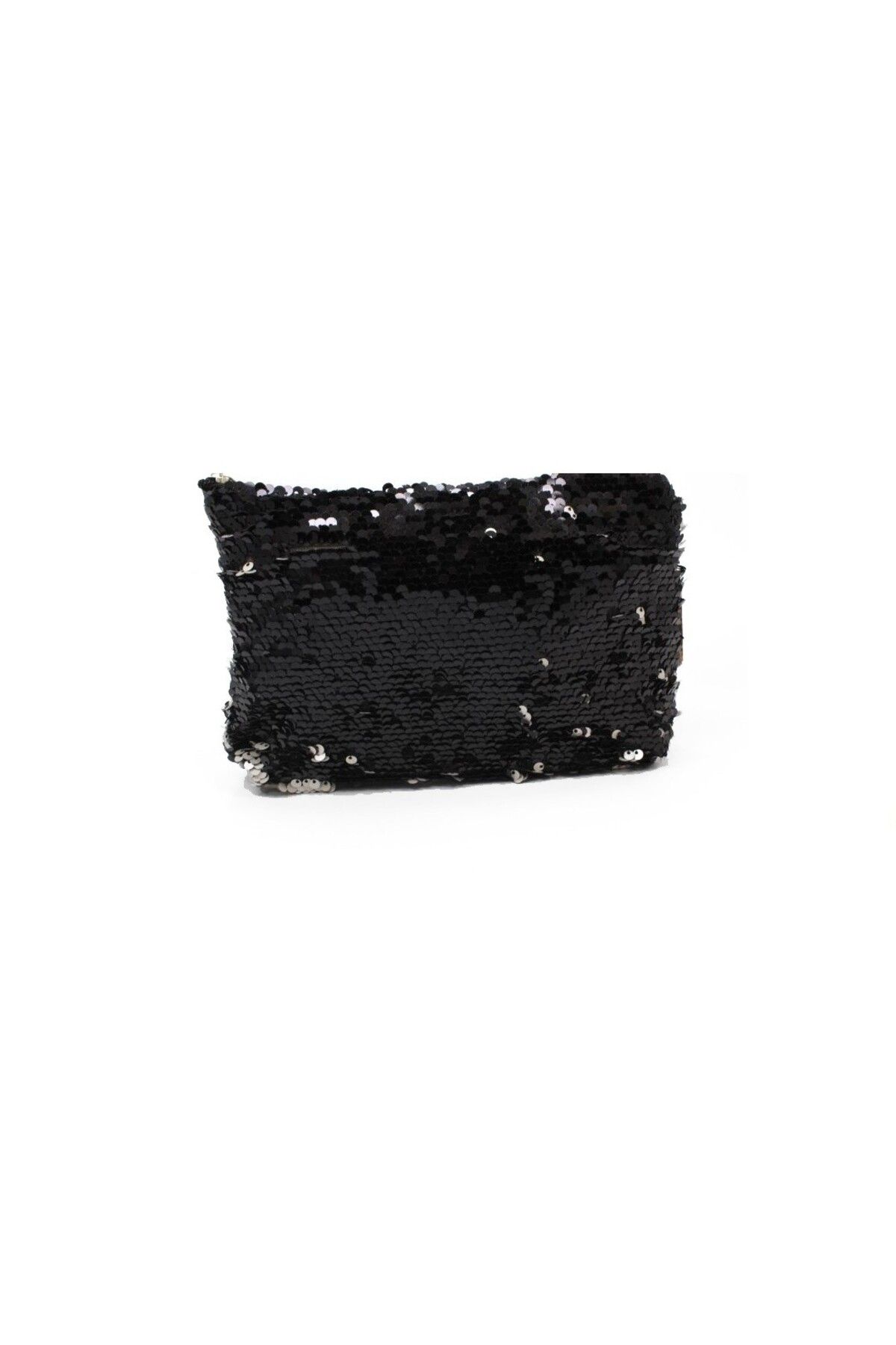 JULIANO-Sequin Big Black Makeup Bag 4