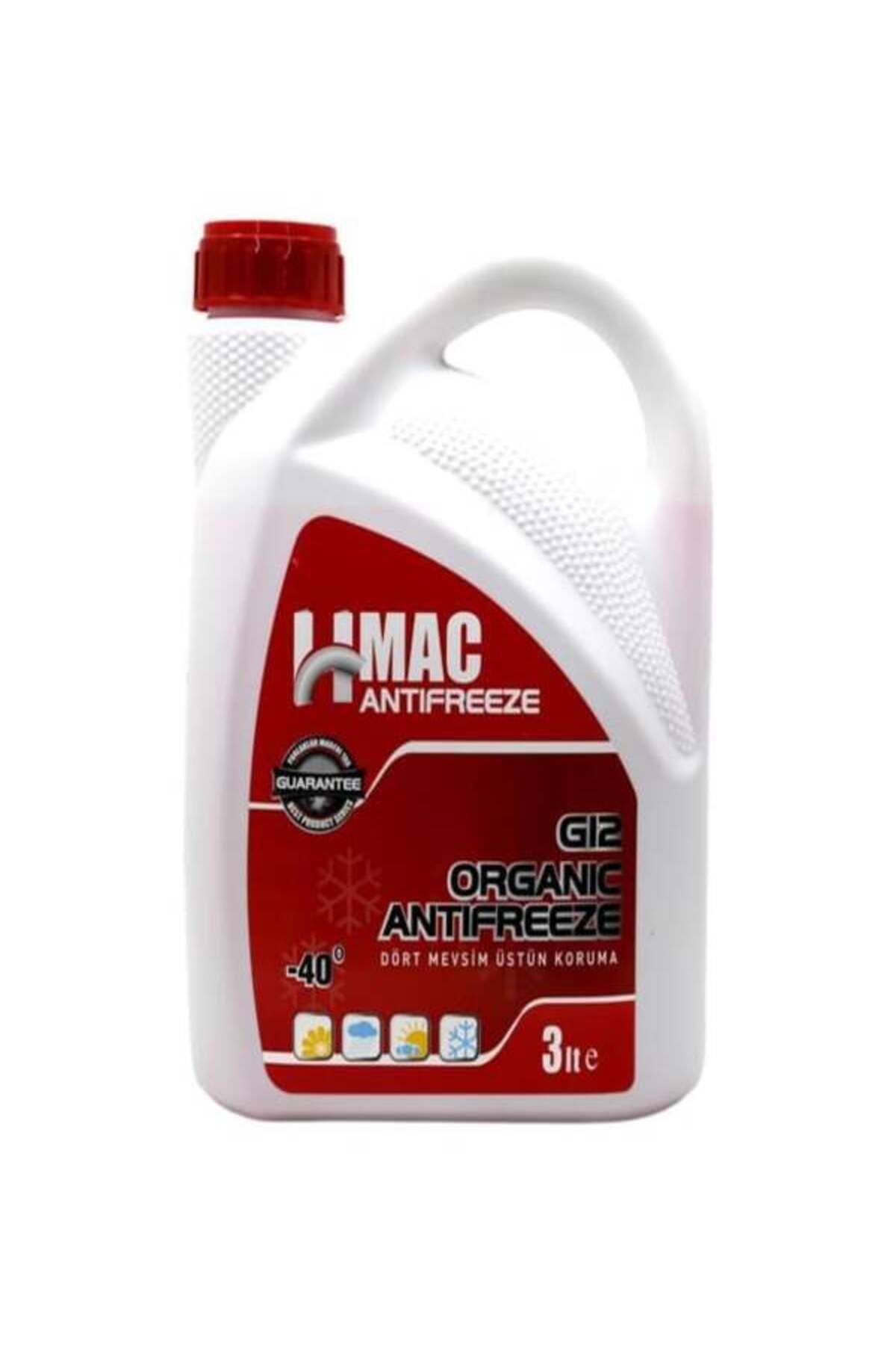 H-Mac Organik Kırmızı Antifriz 3 Lt -40 Derece