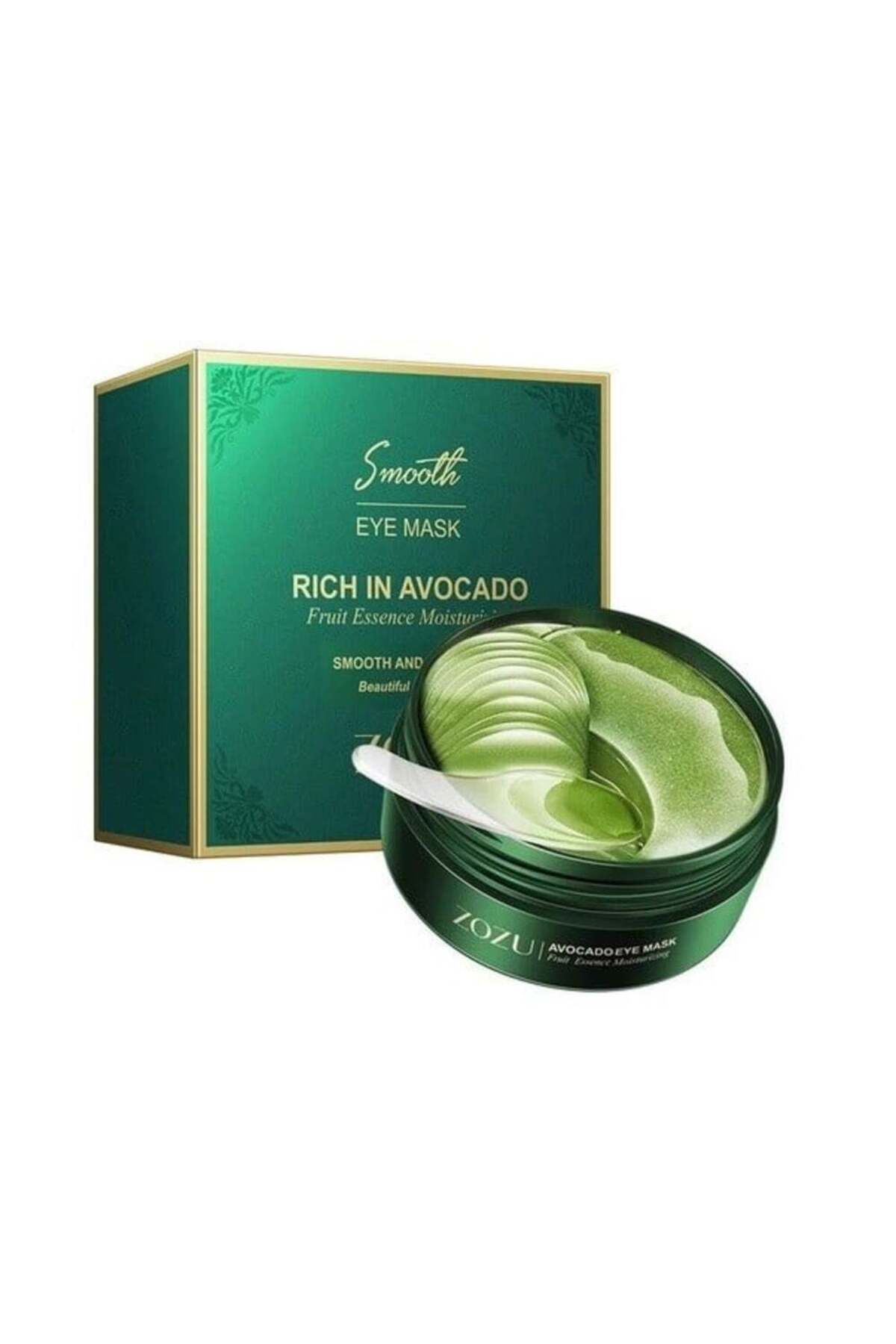 ZOZU-ZOZO Soft and Gentle Moisturizing Eye Mask with Avocado Fruit Extract, Pack of 30 Masks 80g 1