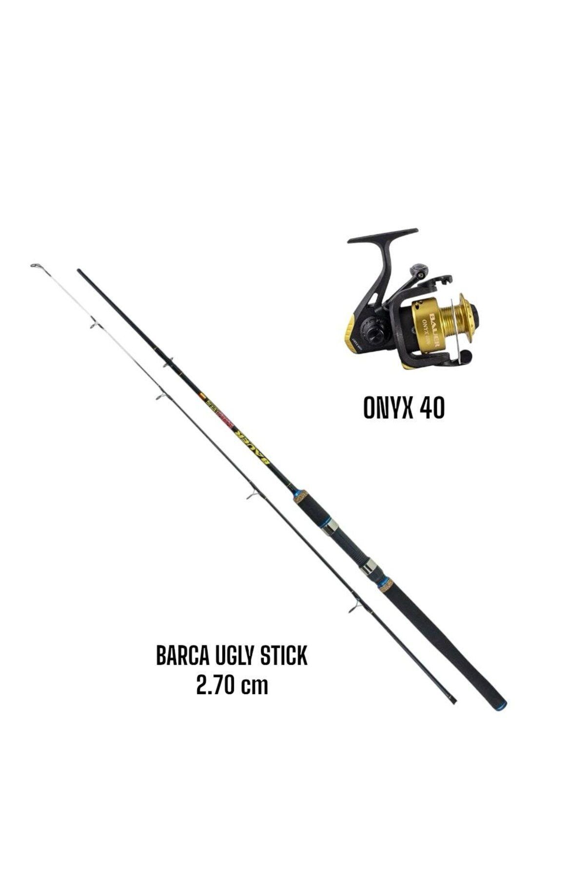 ست چوب ماهیگیری UGLY 2.70 سانتی متر مجموعه ONYX 4000 BAUER