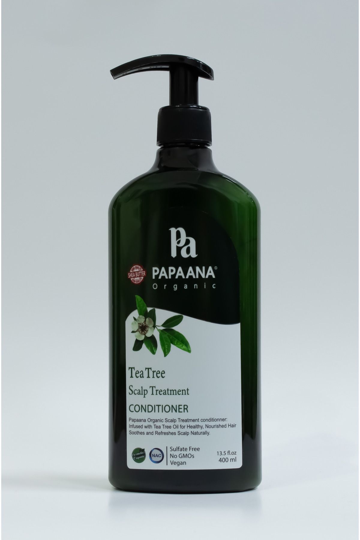 Papaana Organic-Papaana Organics Tea Tree Scalp Treatment Conditioner (400ml) 2